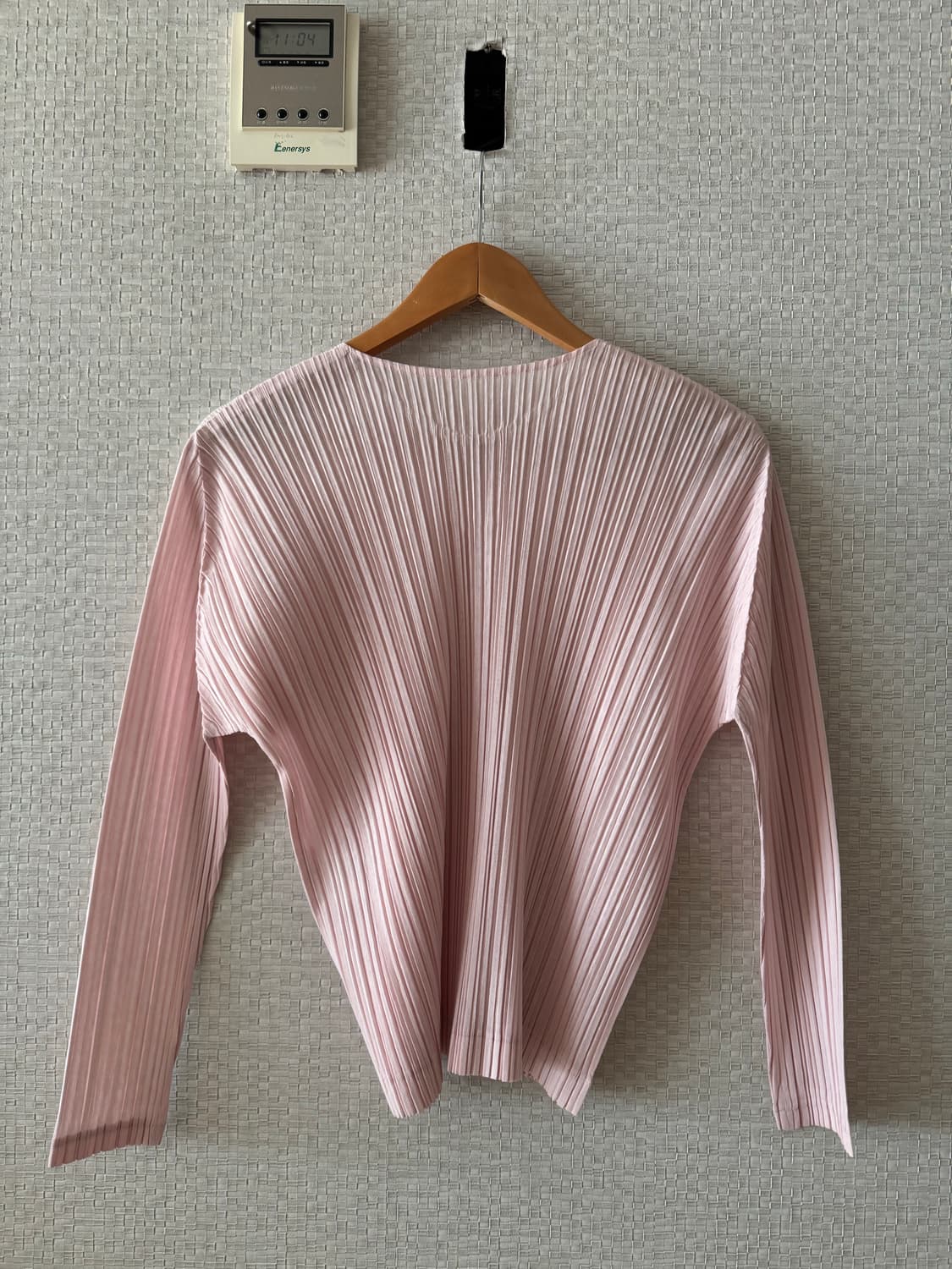 플리츠플리즈 라미 긴팔 탑 상품이미지3