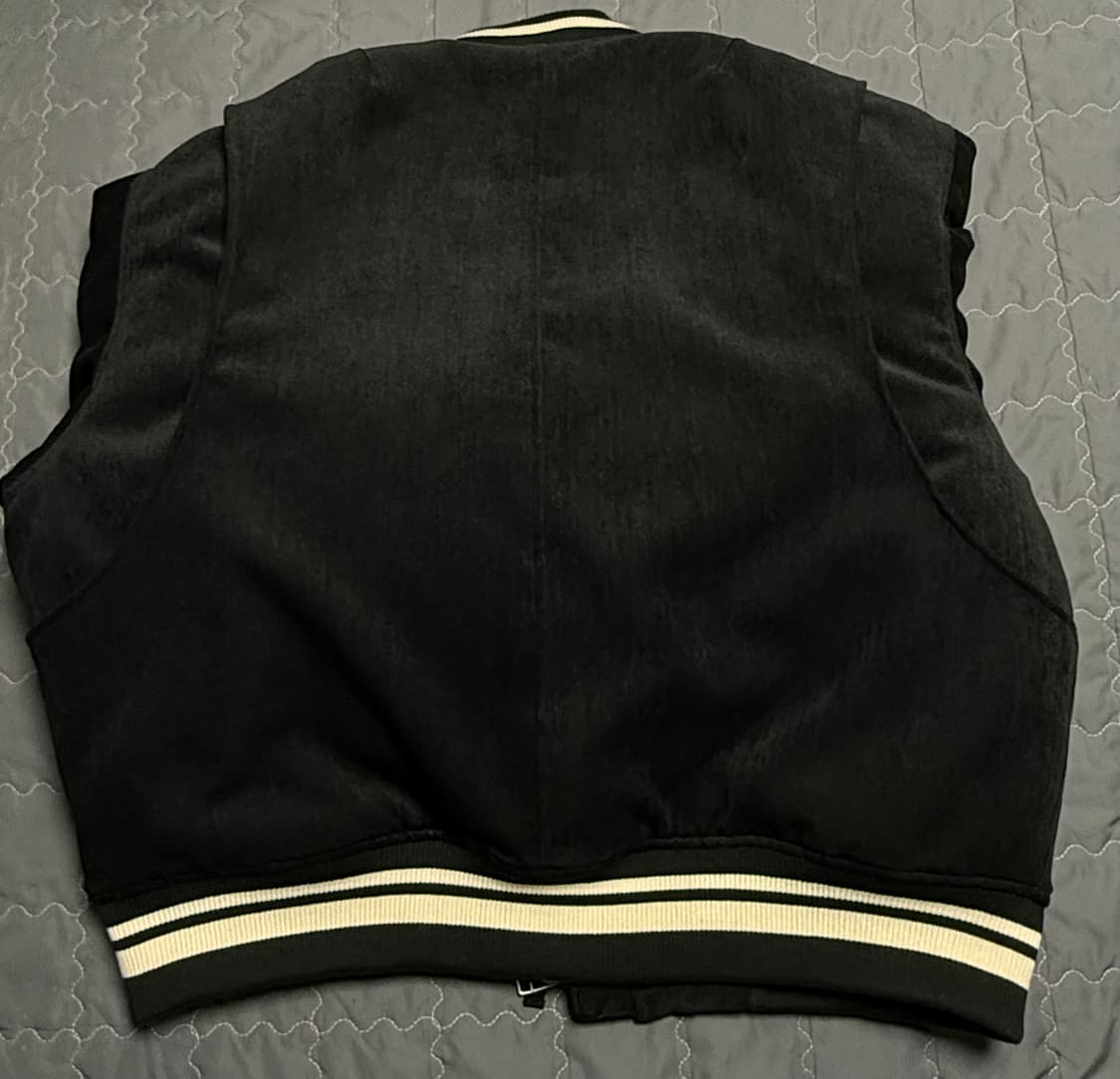 이에이 패디드 벨벳 자켓(L사이즈) 상품이미지2