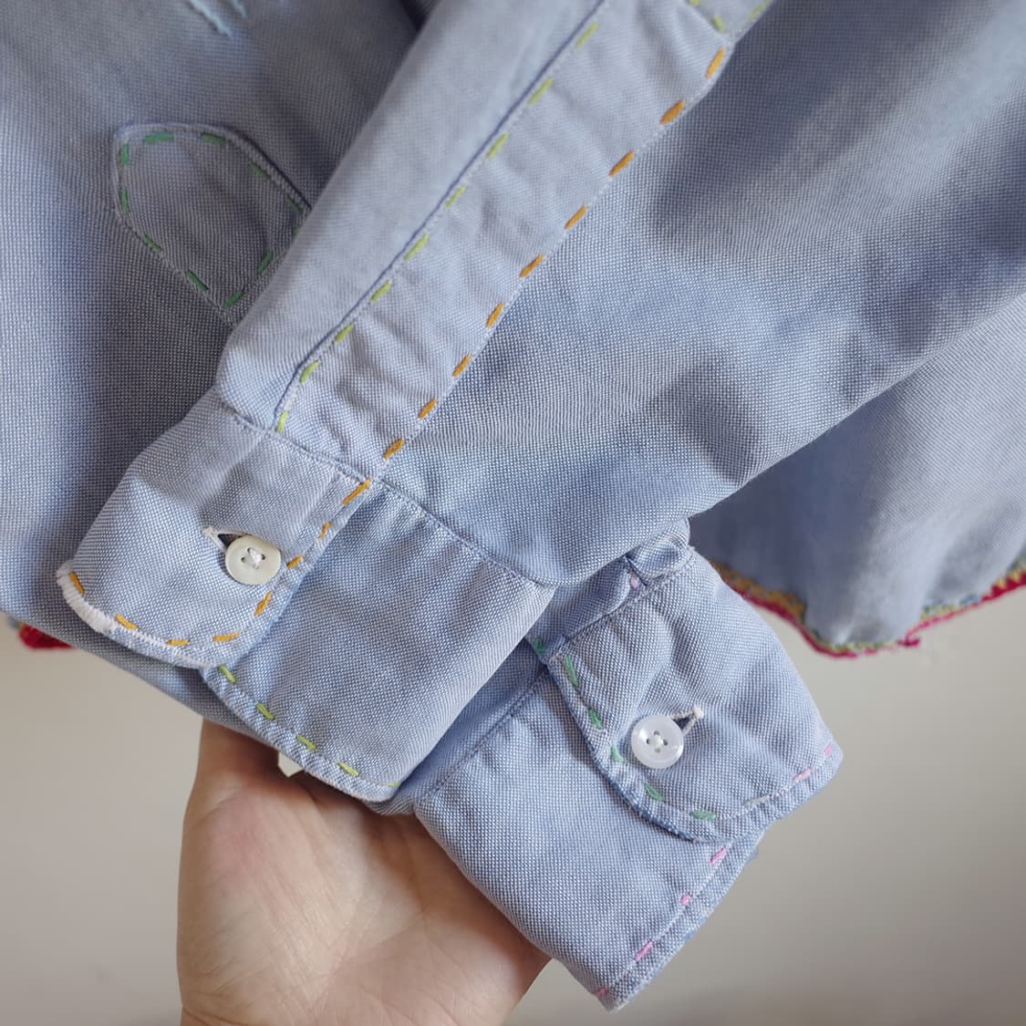 1960's Elbeco Hand Embroidered Shirt 상품이미지6