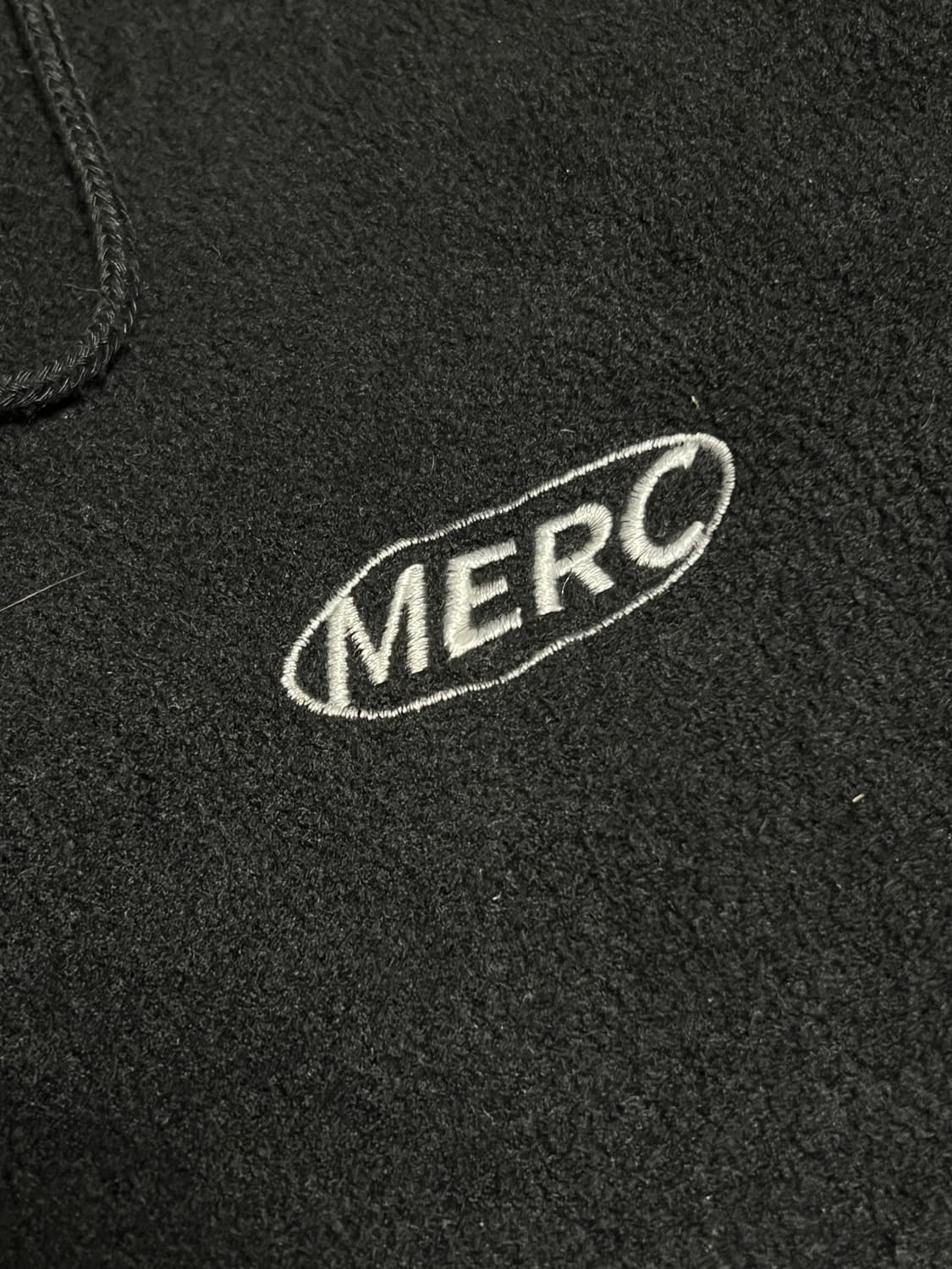 A COVER 어커버 MERC 플리스 누빔 후드집업 XL 블랙 상품이미지4