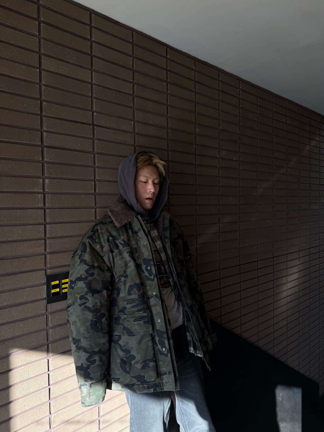 Yiyae 카모 워커코트 L 상품이미지9