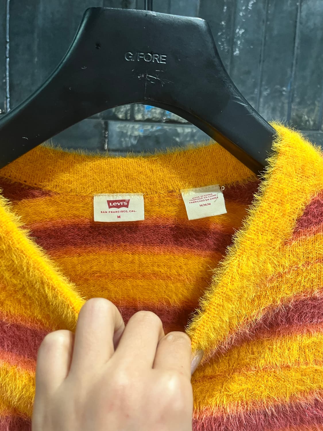 리바이스 레인보우샤베트 가디건 상품이미지5