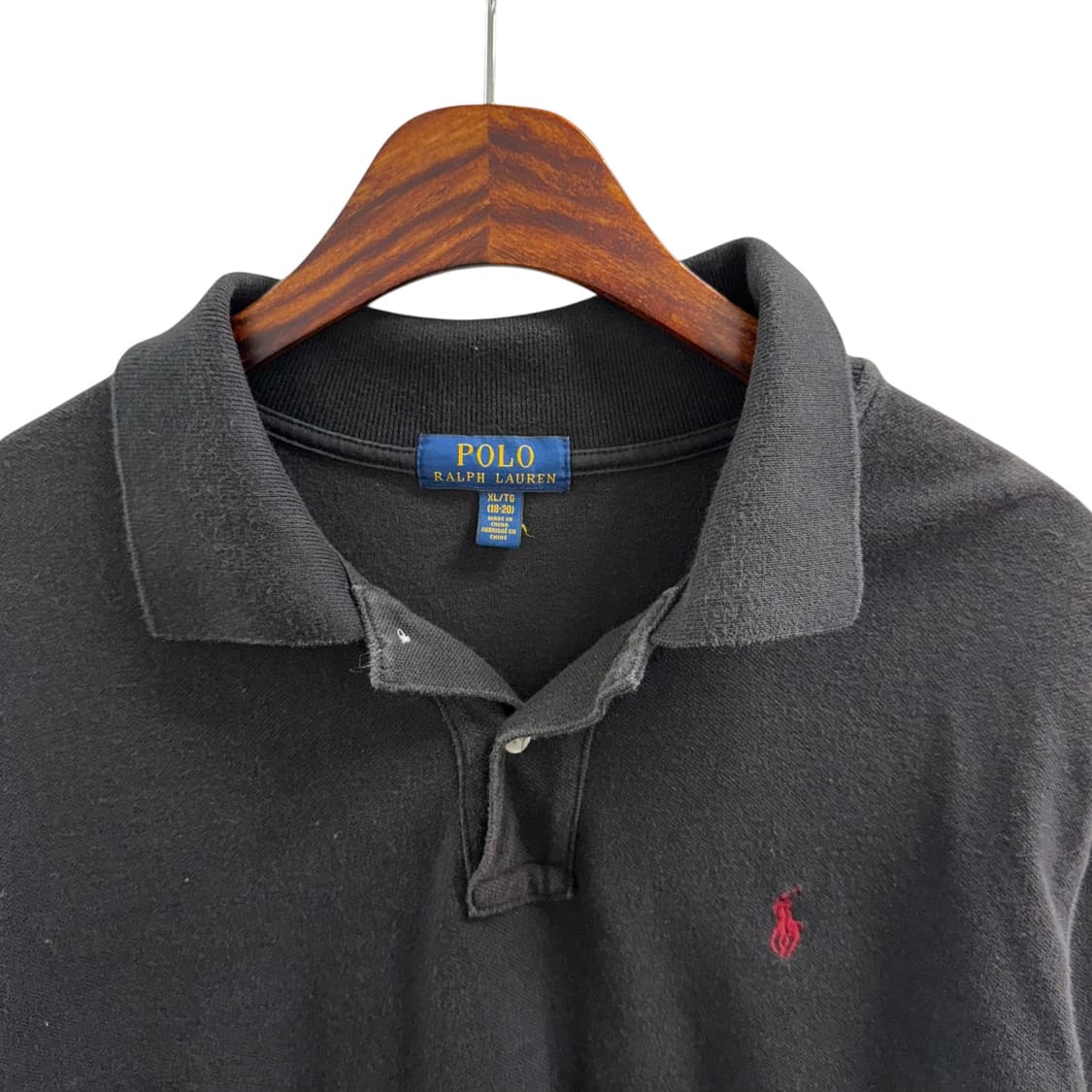 [XL] 폴로 블랙 카라티 상품이미지5