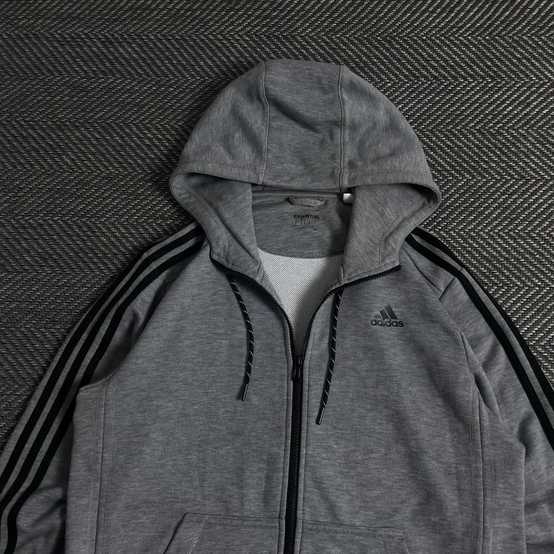 아디다스 트랙 사이드라인 그레이 후드집업o 3594 상품이미지4