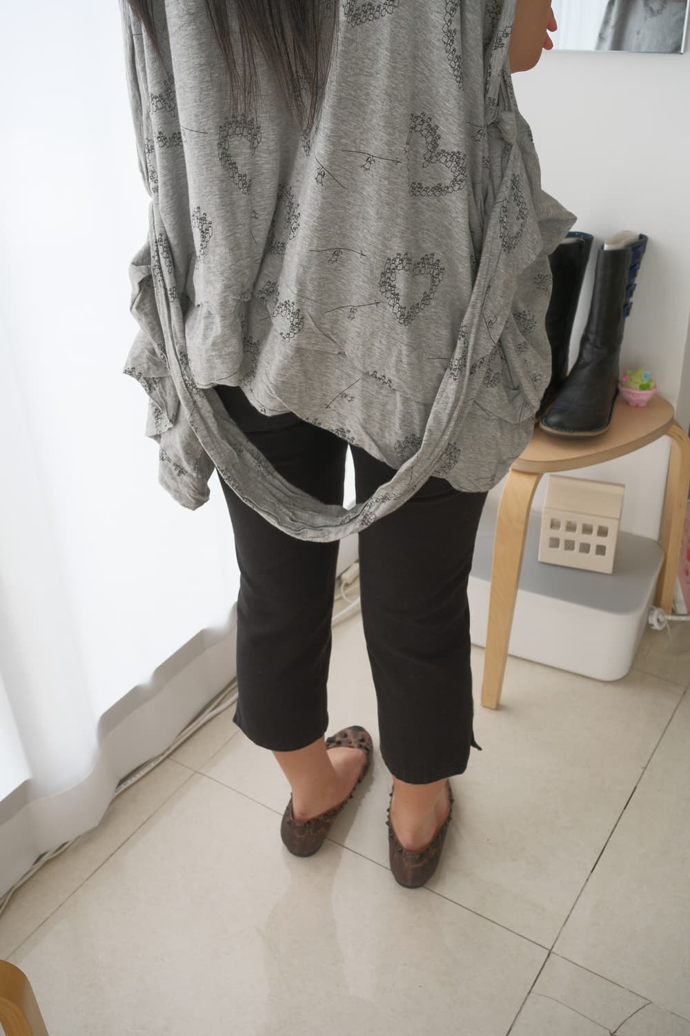 Black capri pants 상품이미지3