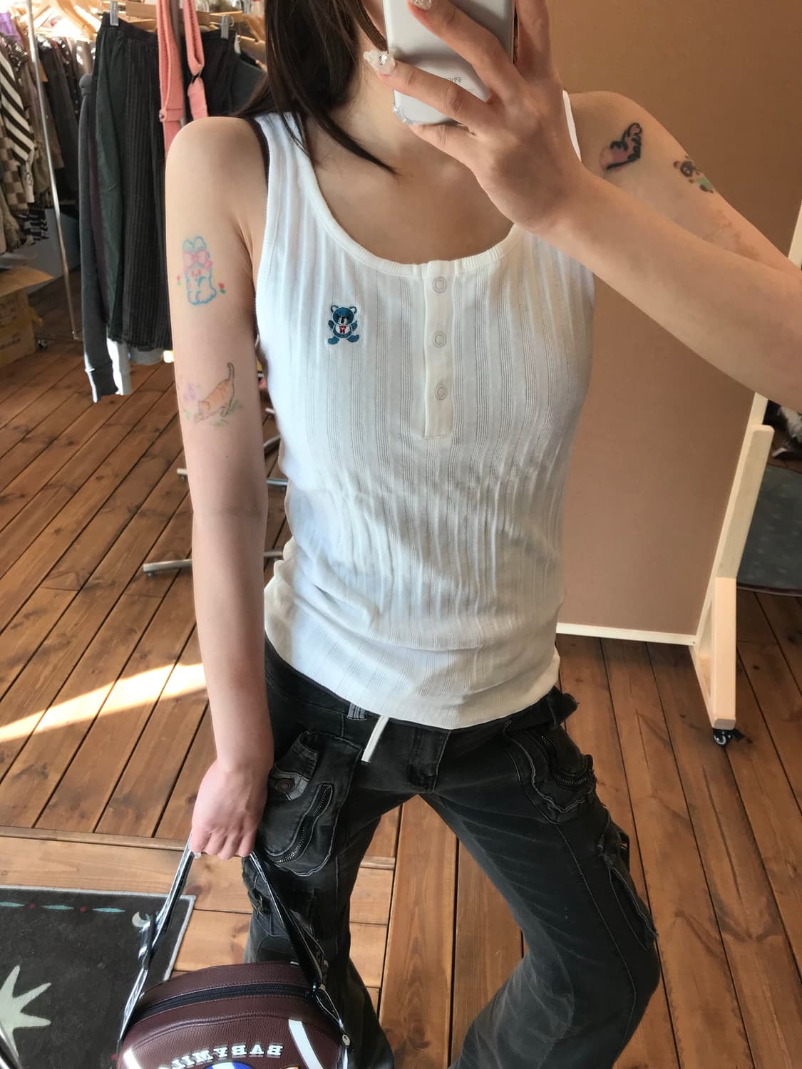 히스테릭글래머 퍽베어 나시 상품이미지1