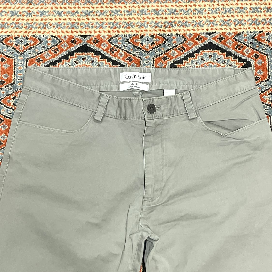  캘빈클라인 그레이 면바지 남성32/30  상품이미지2