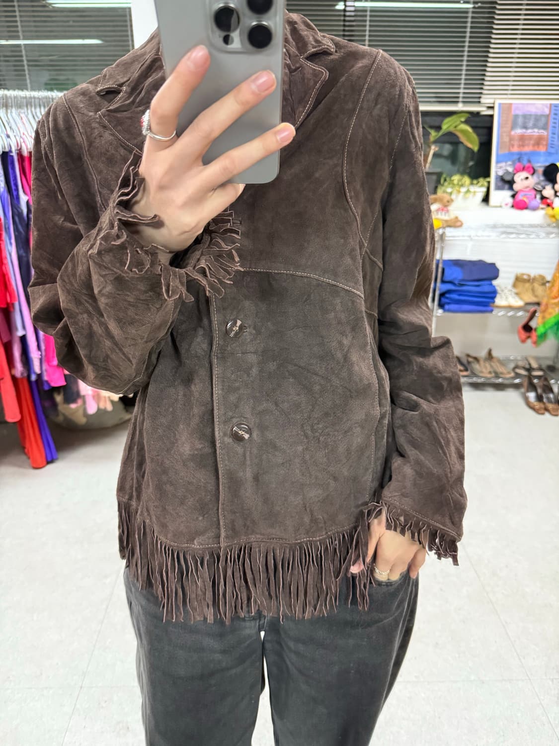 Outbrook fringe jacket 프린지자켓 상품이미지6