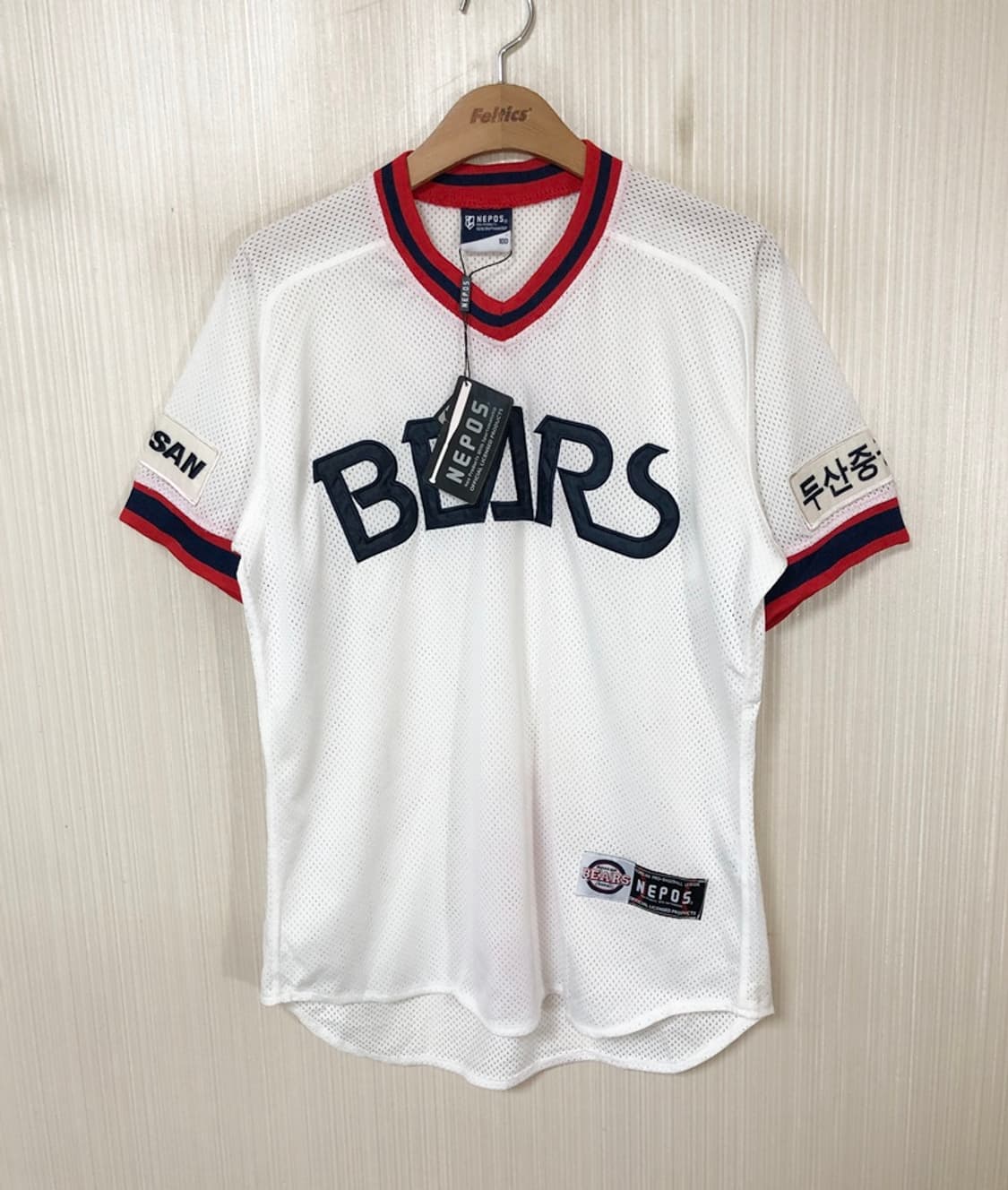 KBO 두산베어스 올드 홈유니폼/져지 100 상품이미지1