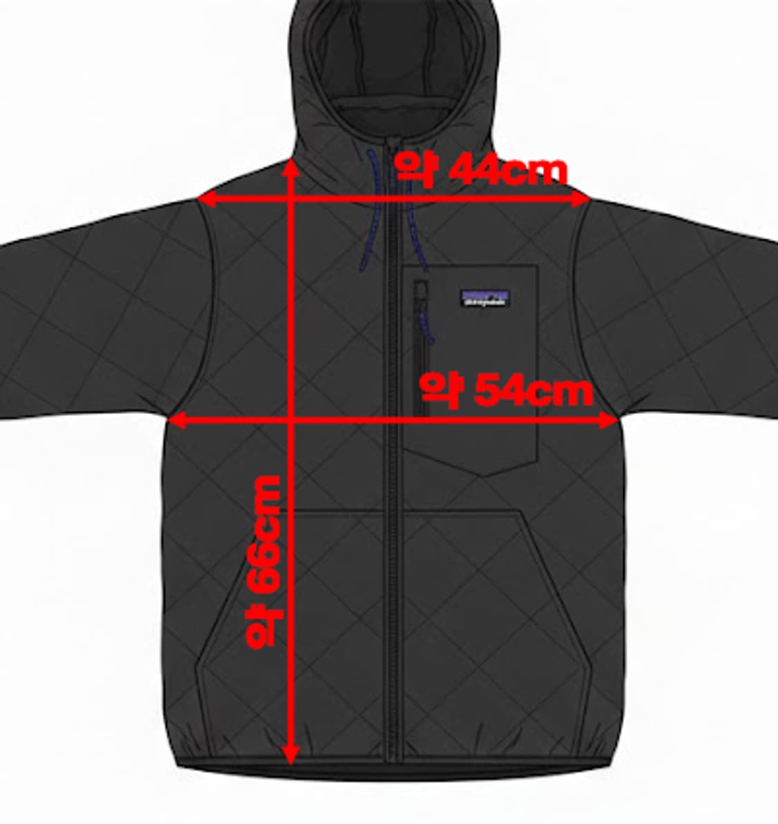 파타고니아 다이아몬드 퀼티드 보머 후디 자켓 블랙 S
 상품이미지10