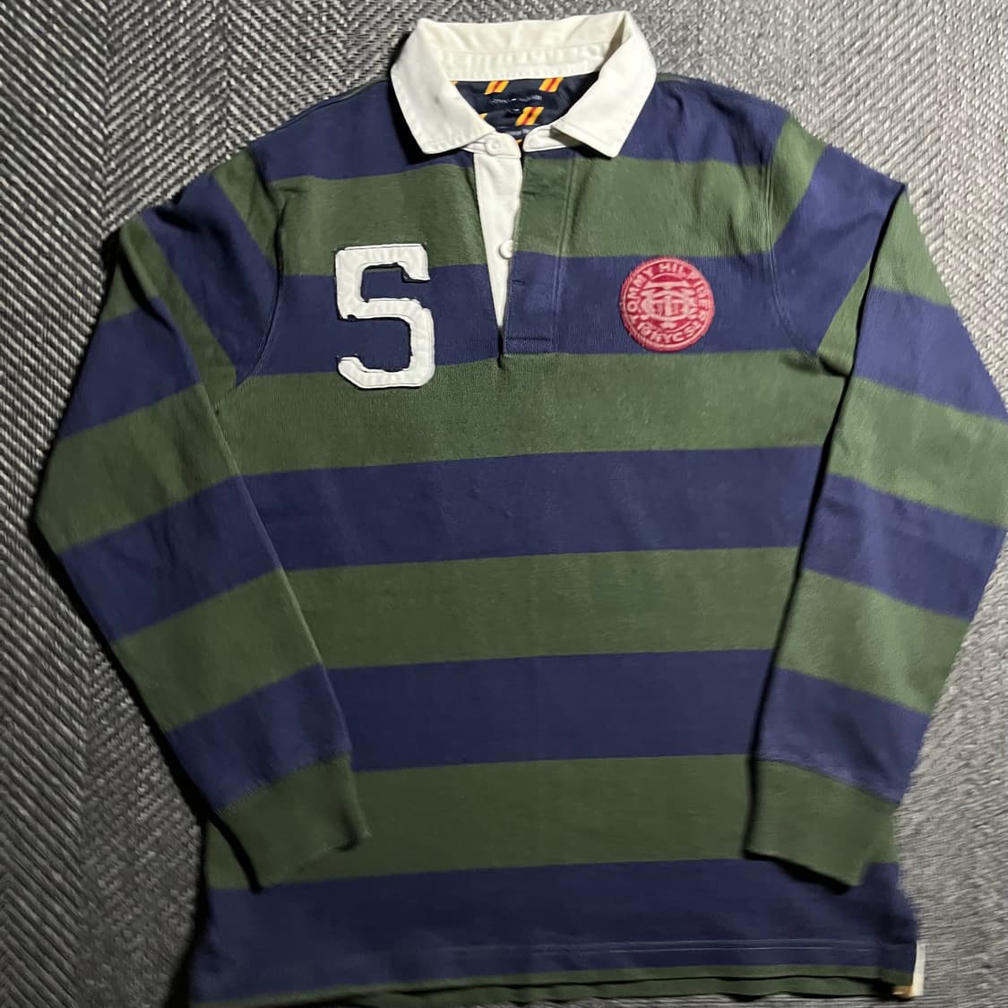 [95-100] TOMMYHILFIGER 타미힐피거 럭비티 상품이미지2