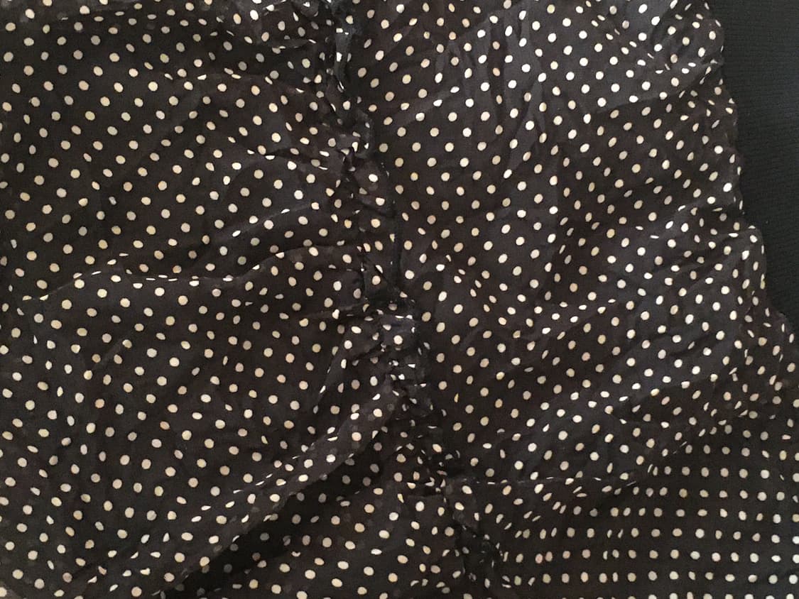 블랙 도트 땡땡이 스커트 치마 라떼 히메 오네 갸루 러블리 로걀 빈티지 상품이미지2