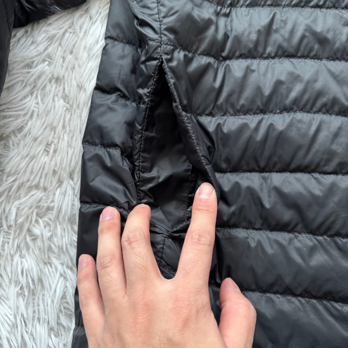 OUTDOOR 일본빈티지 경량패딩 아웃도어 빈티지경량패딩 XXL 110 상품이미지6