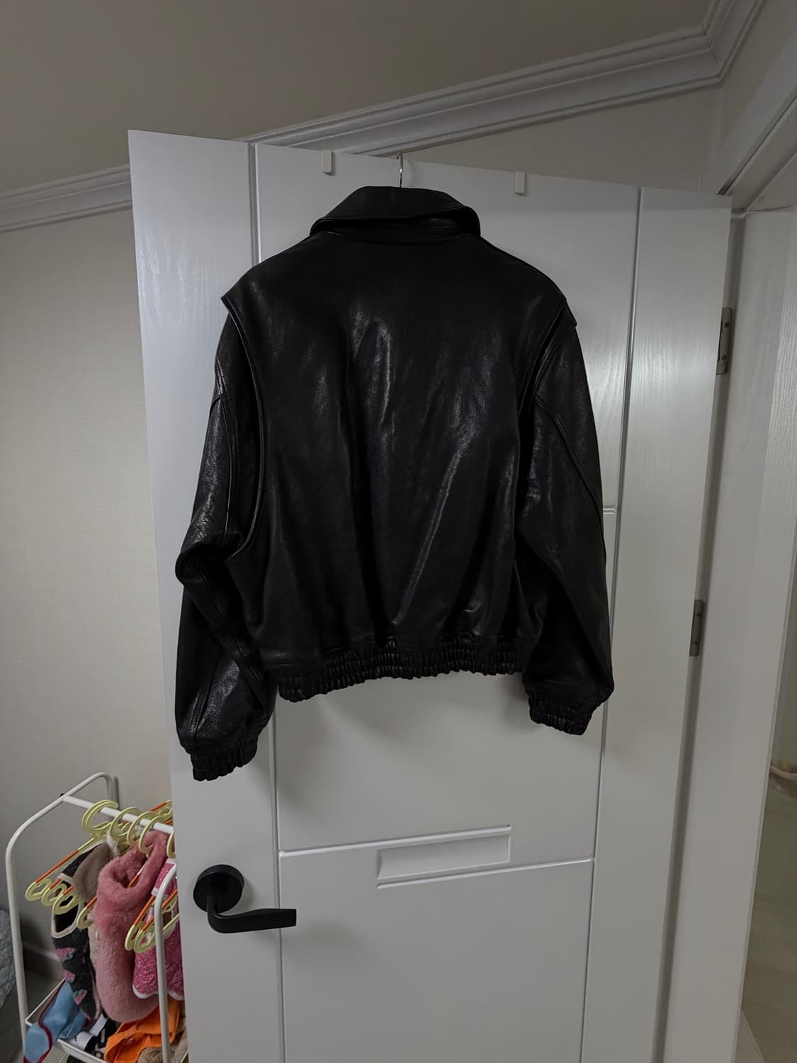 A-2 Leather Jacket (블랙) 상품이미지2