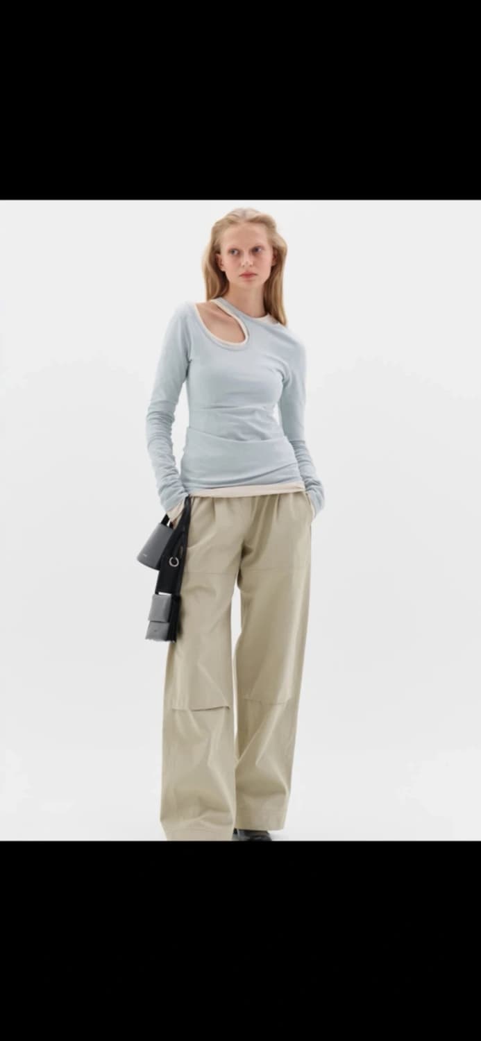 로우 클래식 커브드 티셔츠 M 상품이미지2