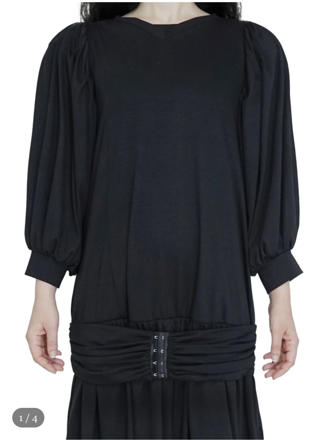 에옹쓰 아르누보 드레스 블랙 상품이미지2