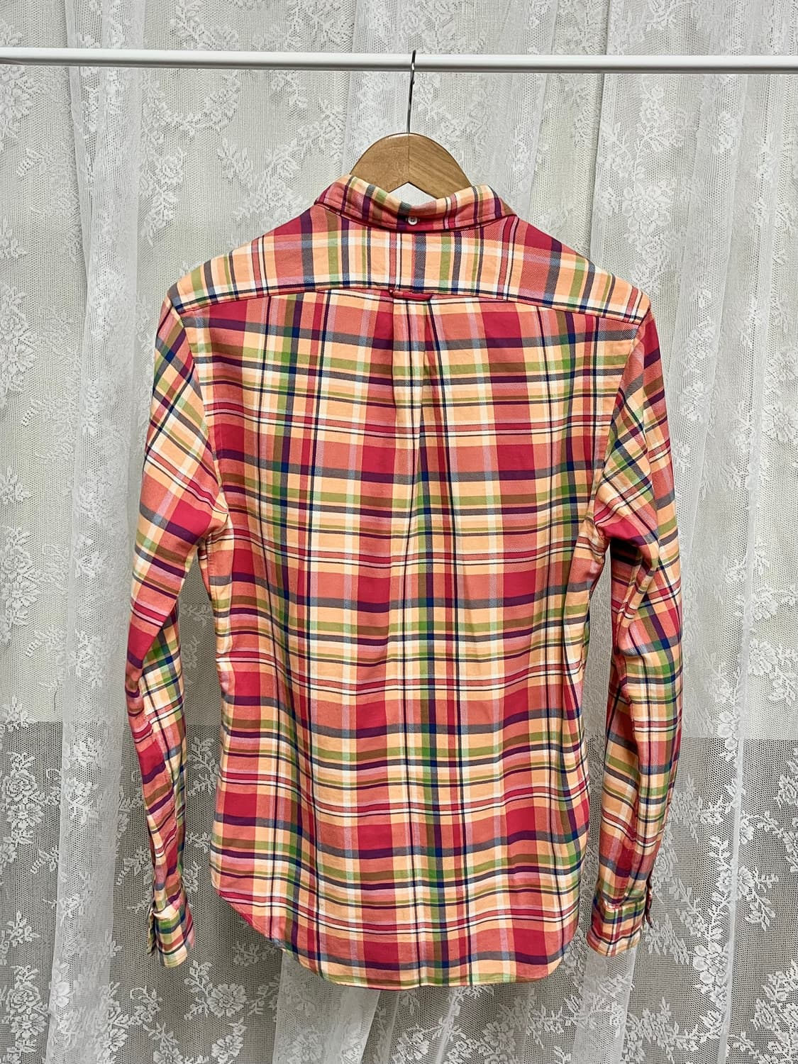 M) 폴로 랄프로렌 슬림핏 체크 셔츠 상품이미지2