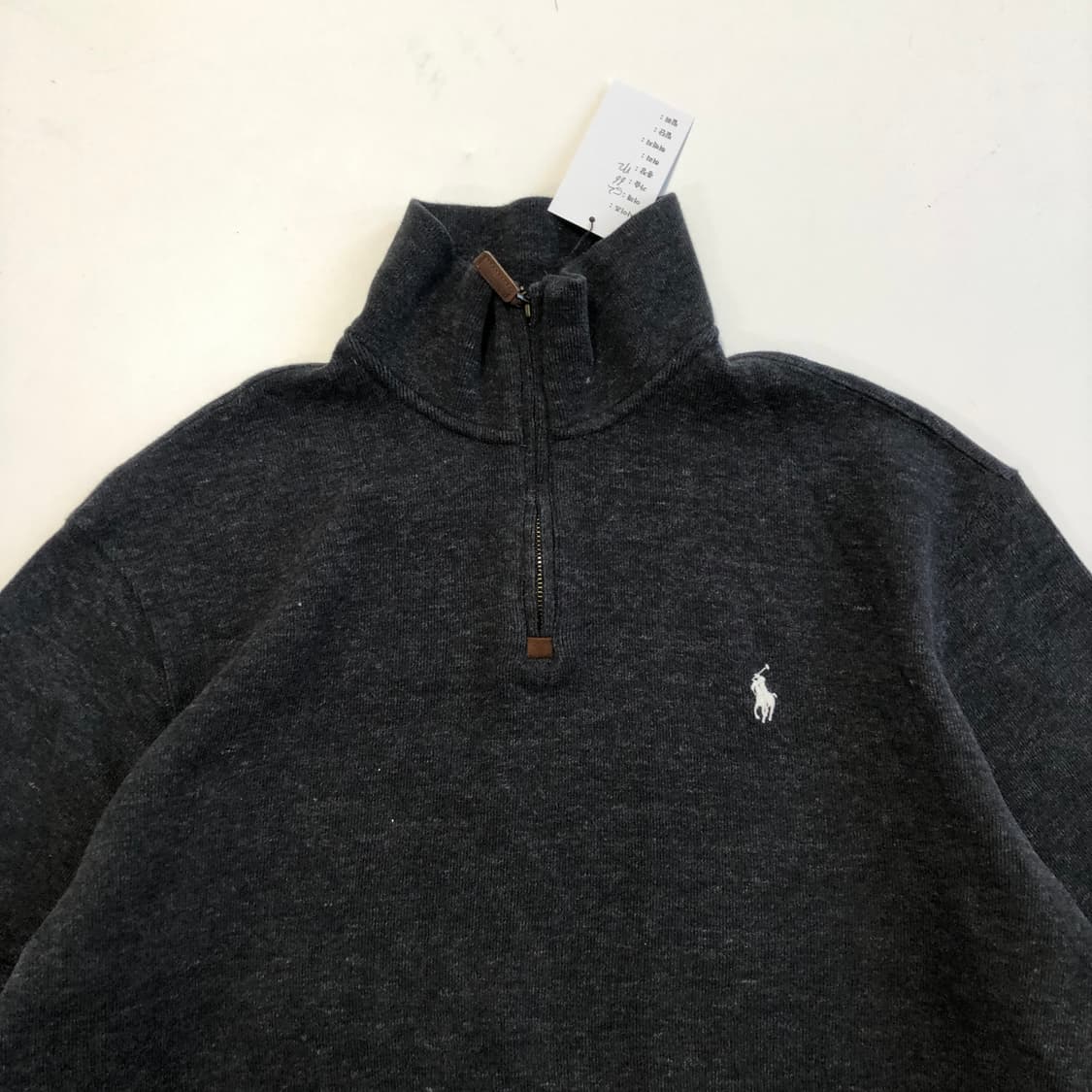 폴로랄프로렌 반집업 니트 상품이미지4