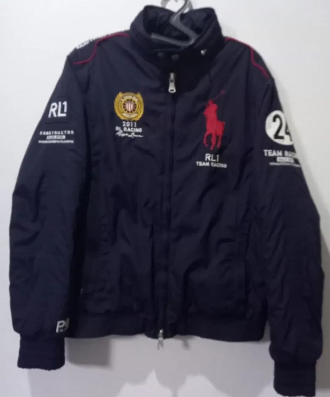 폴로 POLO 랄프로렌 빅포니 레이싱 패딩 점퍼 95/M 상품이미지1