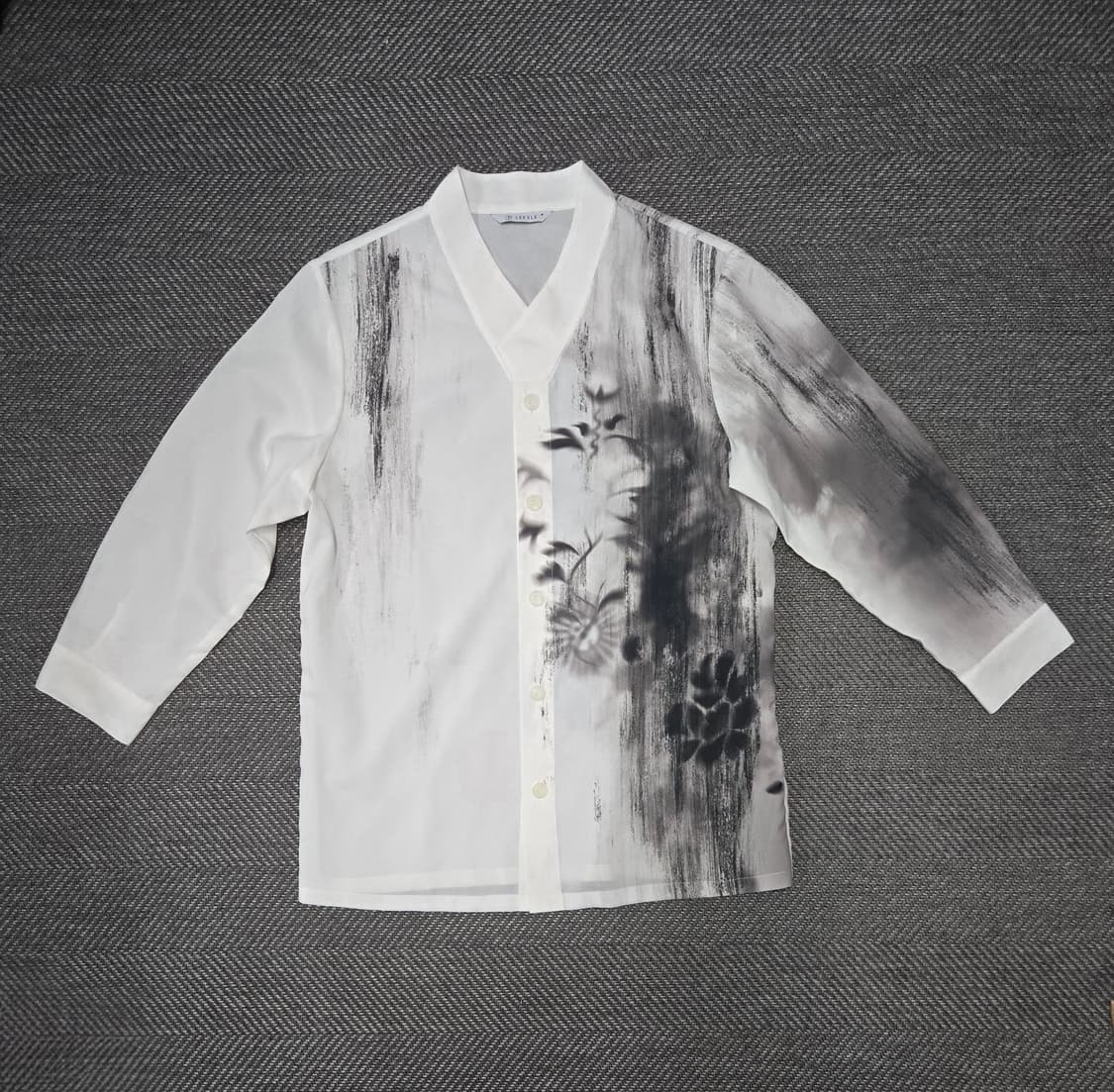 리슬 공용 먹물 셔츠 저고리 상품이미지1