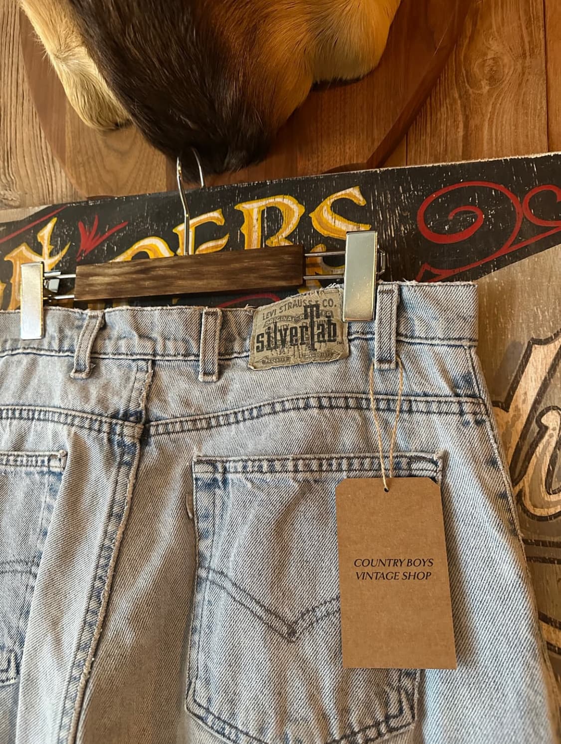 90s 미제 빈티지 리바이스 실버탭 루즈핏 34사이즈 상품이미지6