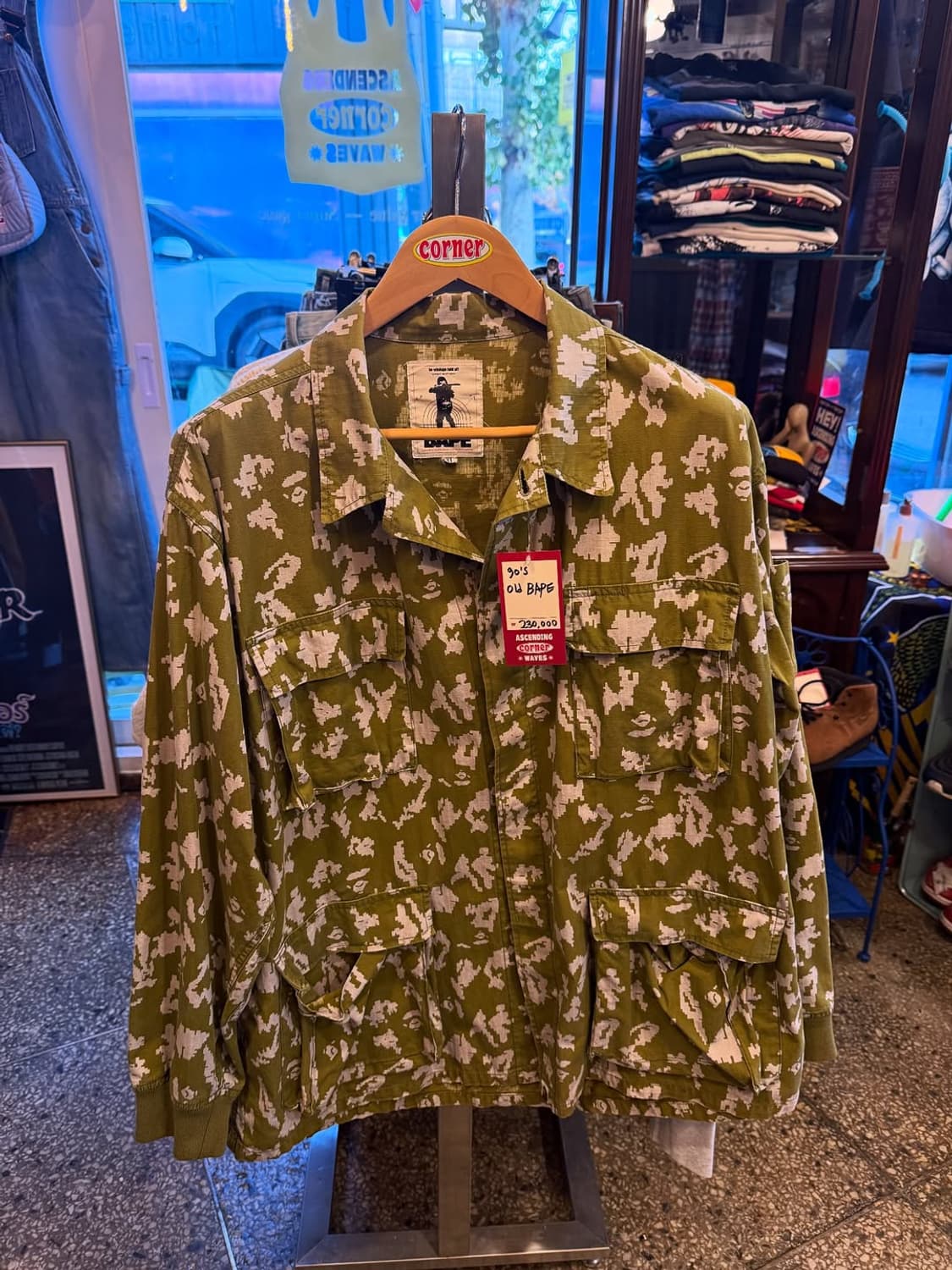 OLD BAPE 올드베이프 디지털카모 자켓 상품이미지1