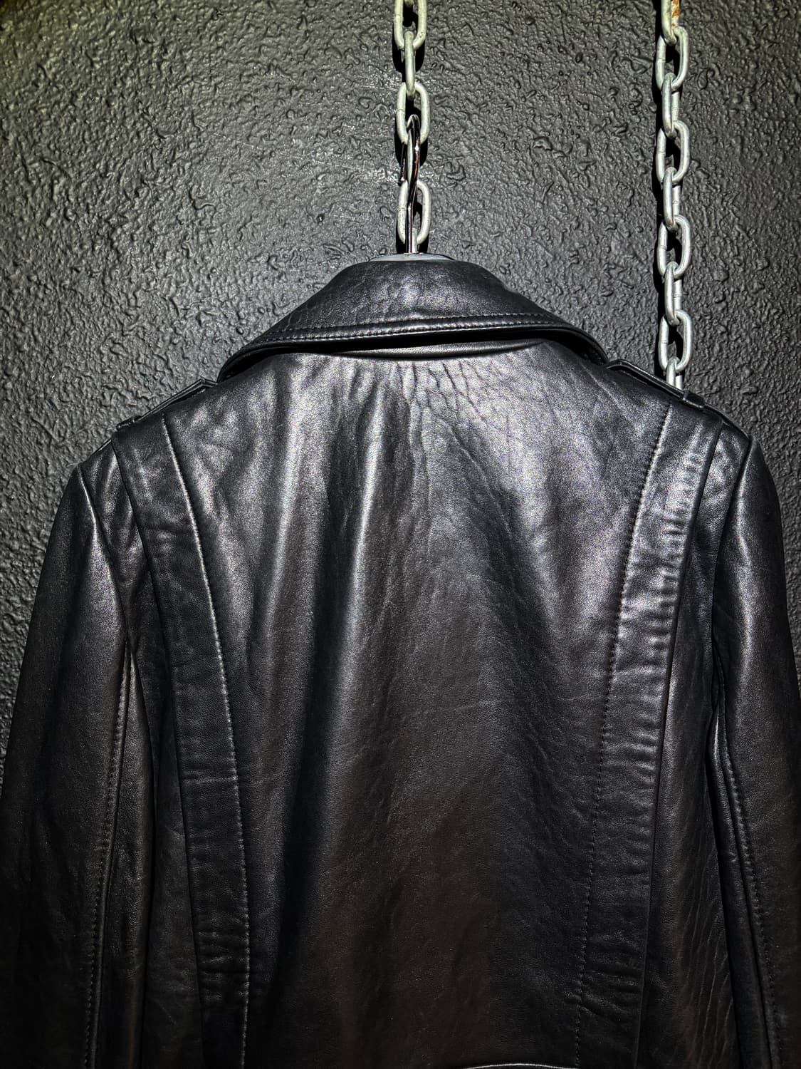 Black Sheep Leather Rider Jacket 상품이미지7