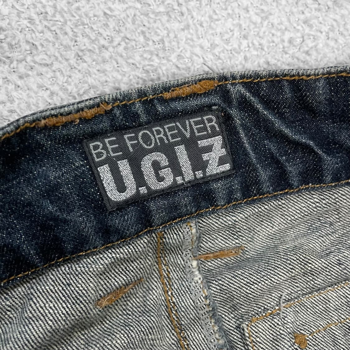 U.G.I.Z 카모 포켓 카고 데님 팬츠 상품이미지6