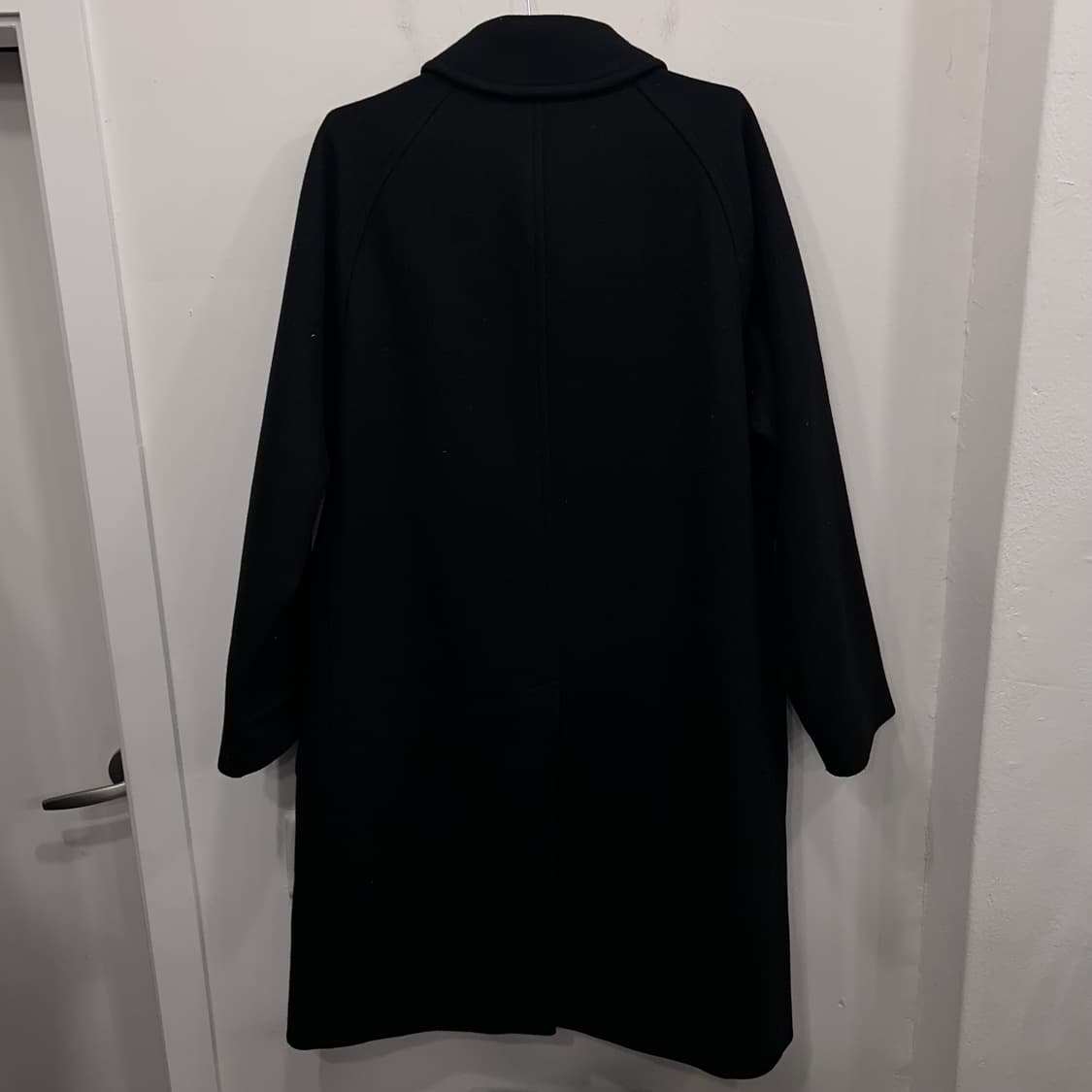 R지오지아 울 헤링본 래글런 싱글 맥코트 상품이미지5