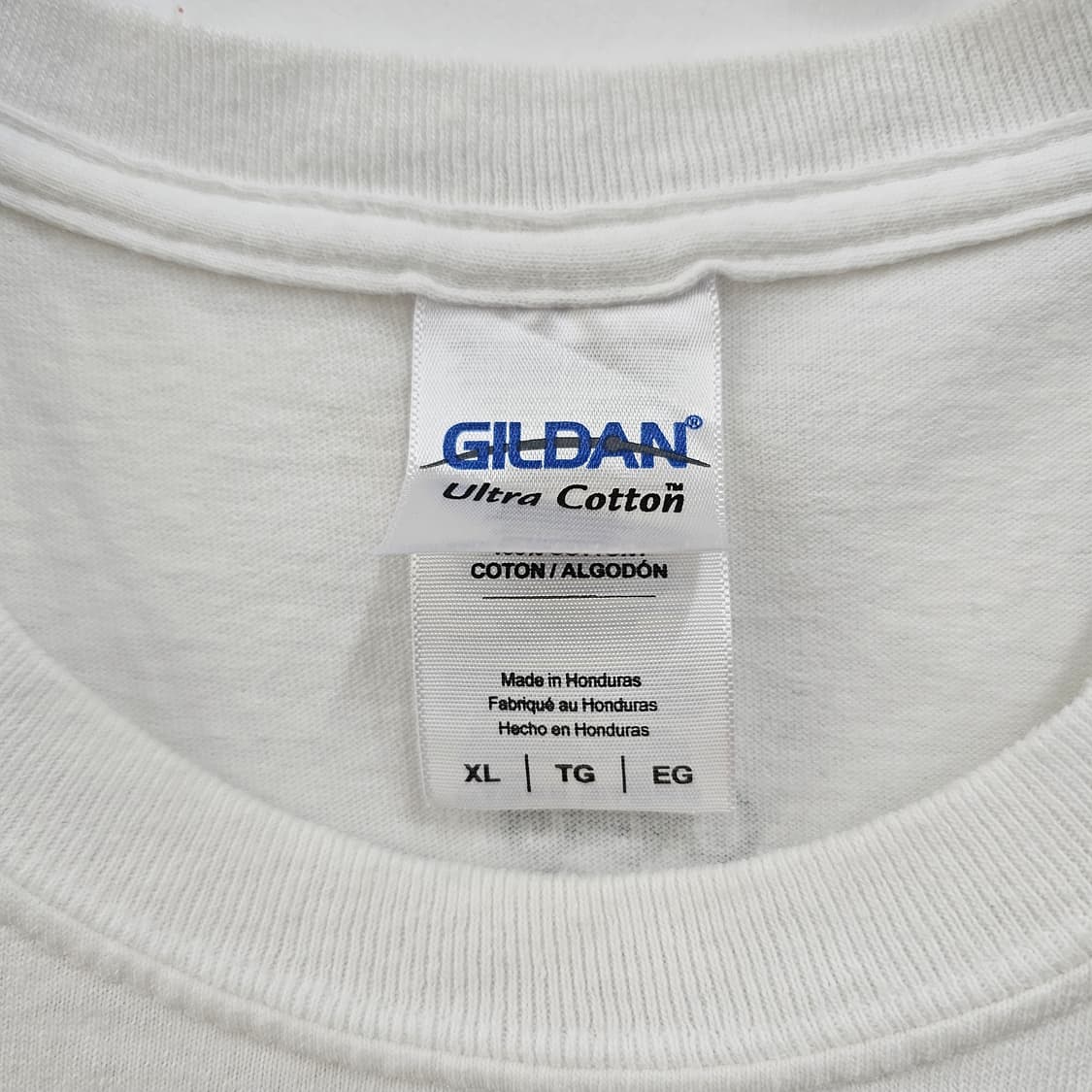 GILDAN 화이트 티셔츠 상품이미지5