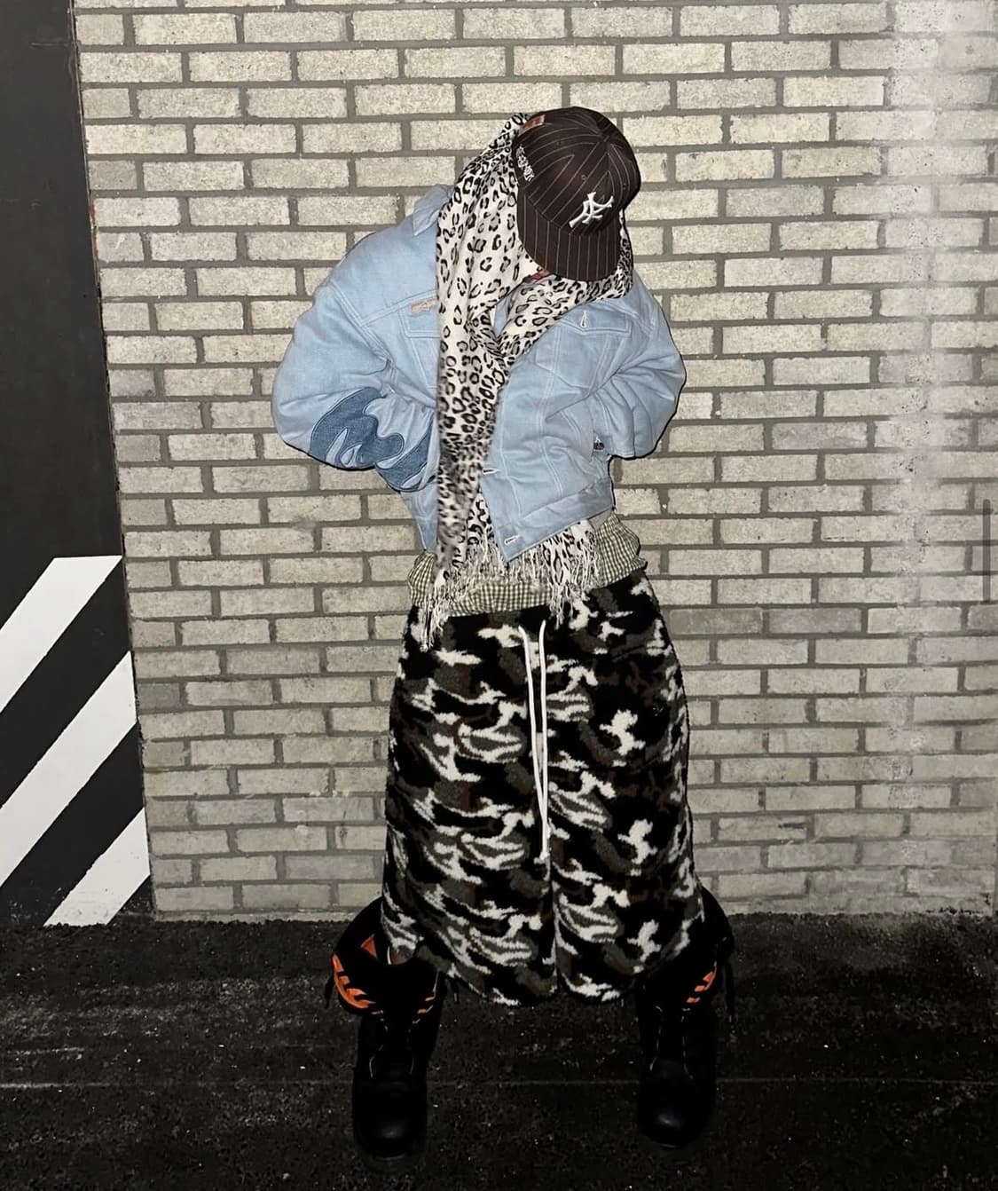 에이프 데님 봄버 자켓 XL 상품이미지1