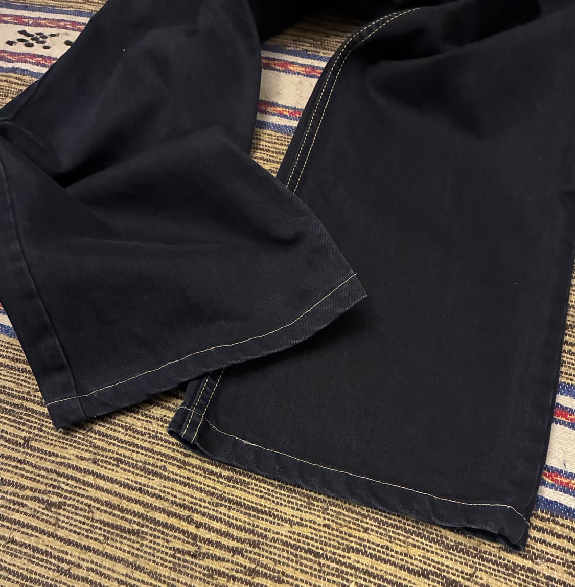 (30~31)00s Levis 리바이스 실버탭 루즈핏 흑청 데님 청바지 상품이미지4