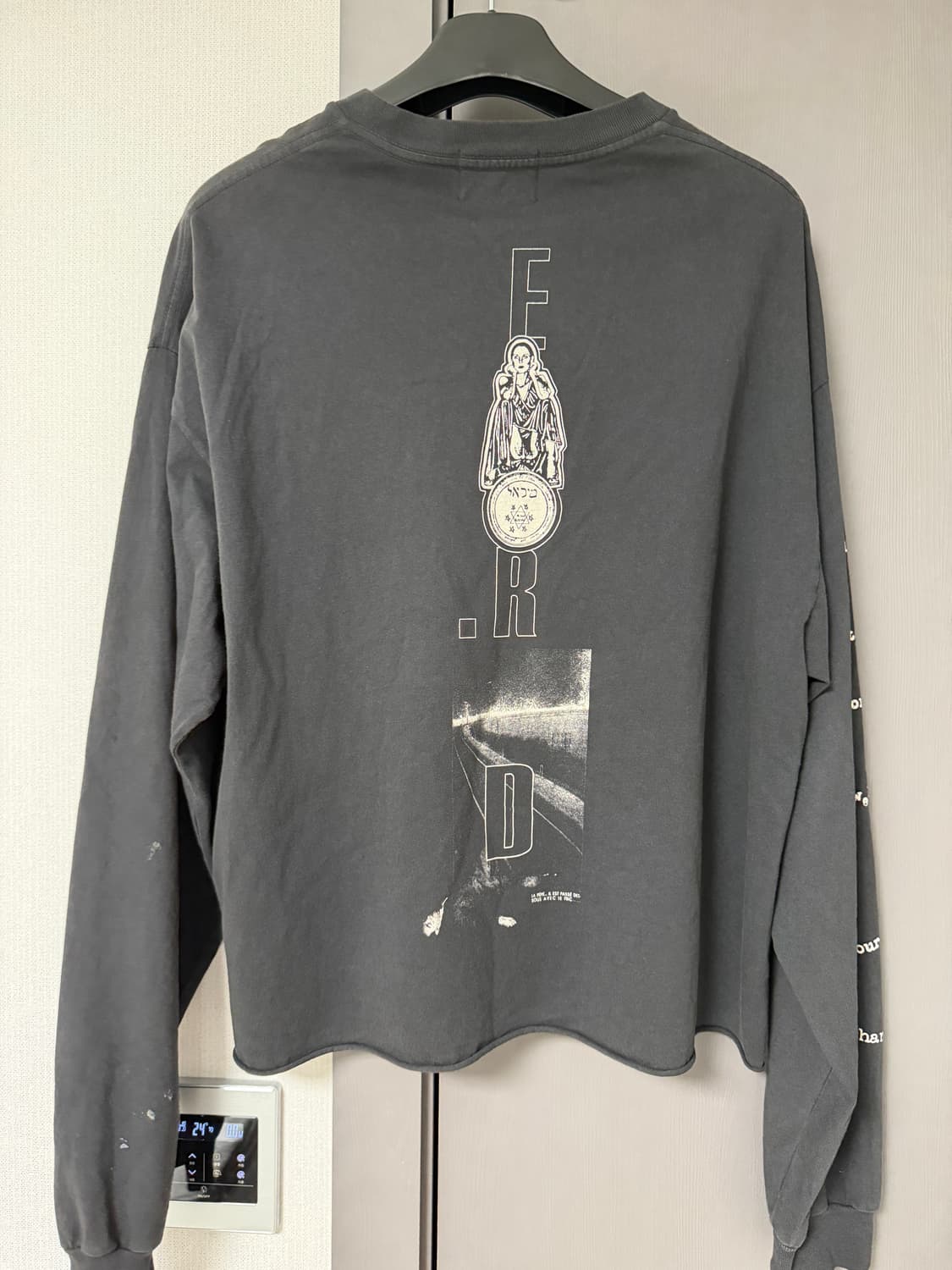 ERD 앙팡 리쉬 디프리메 REMEMBER WHEN 롱슬리브 티셔츠 맨투 상품이미지3