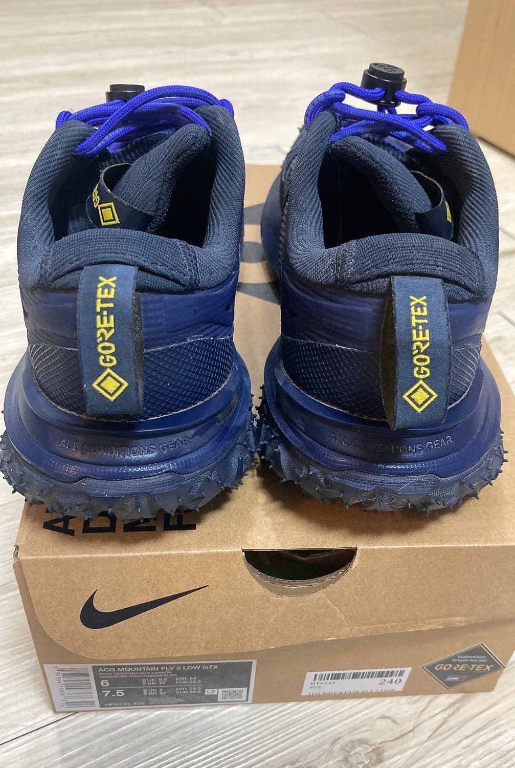 나이키 ACG 마운틴 플라이 2 로우 고어텍스 트레킹화 240mm 상품이미지4