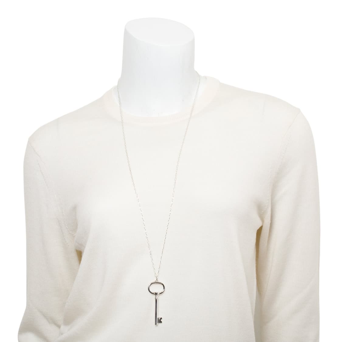 티파니앤코 실버 라지 오벌 키 펜던트 정품 상품이미지6