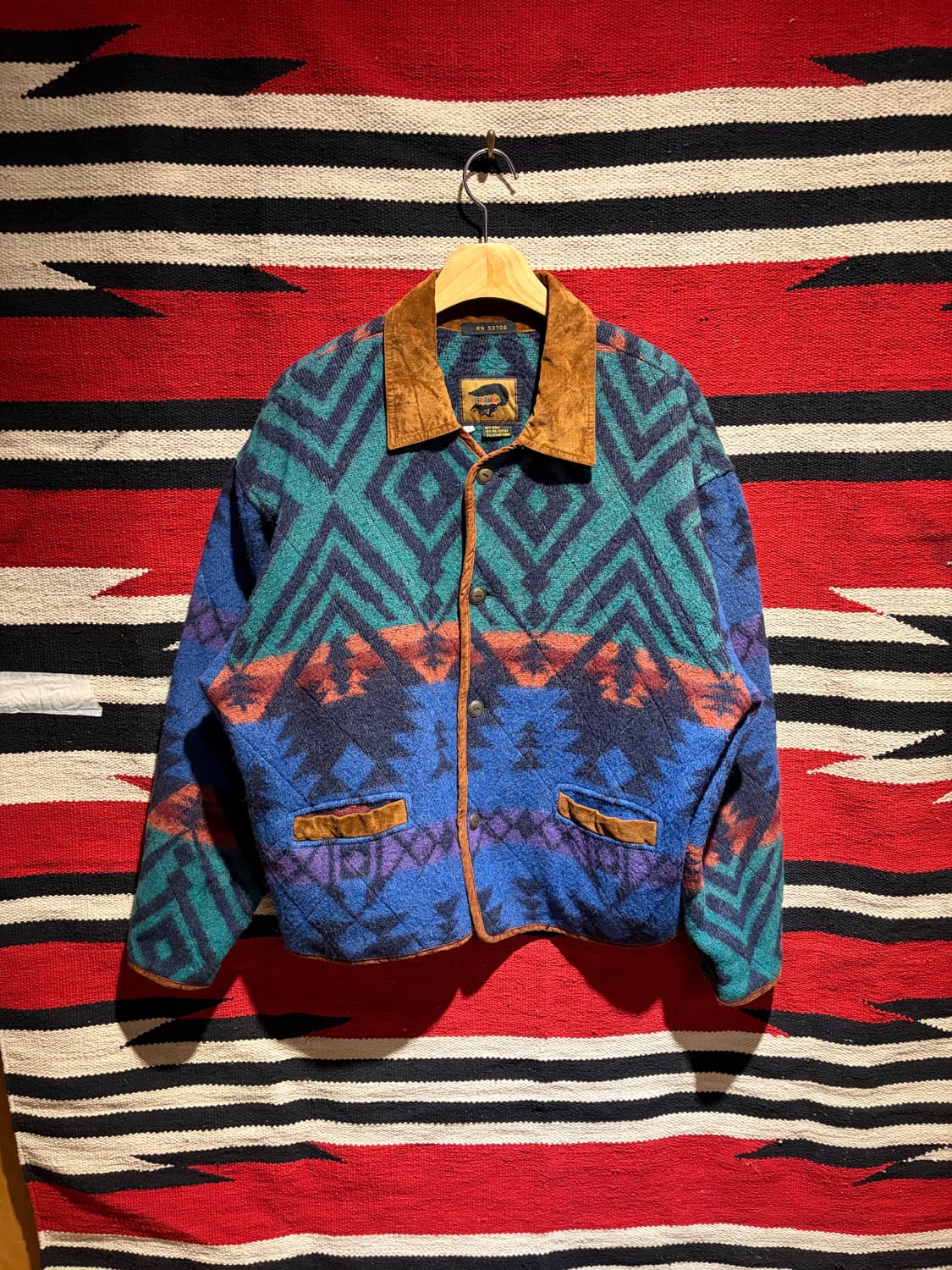 90s Foxrun navajo jacket / 네이티브 웨스턴 자켓 상품이미지1