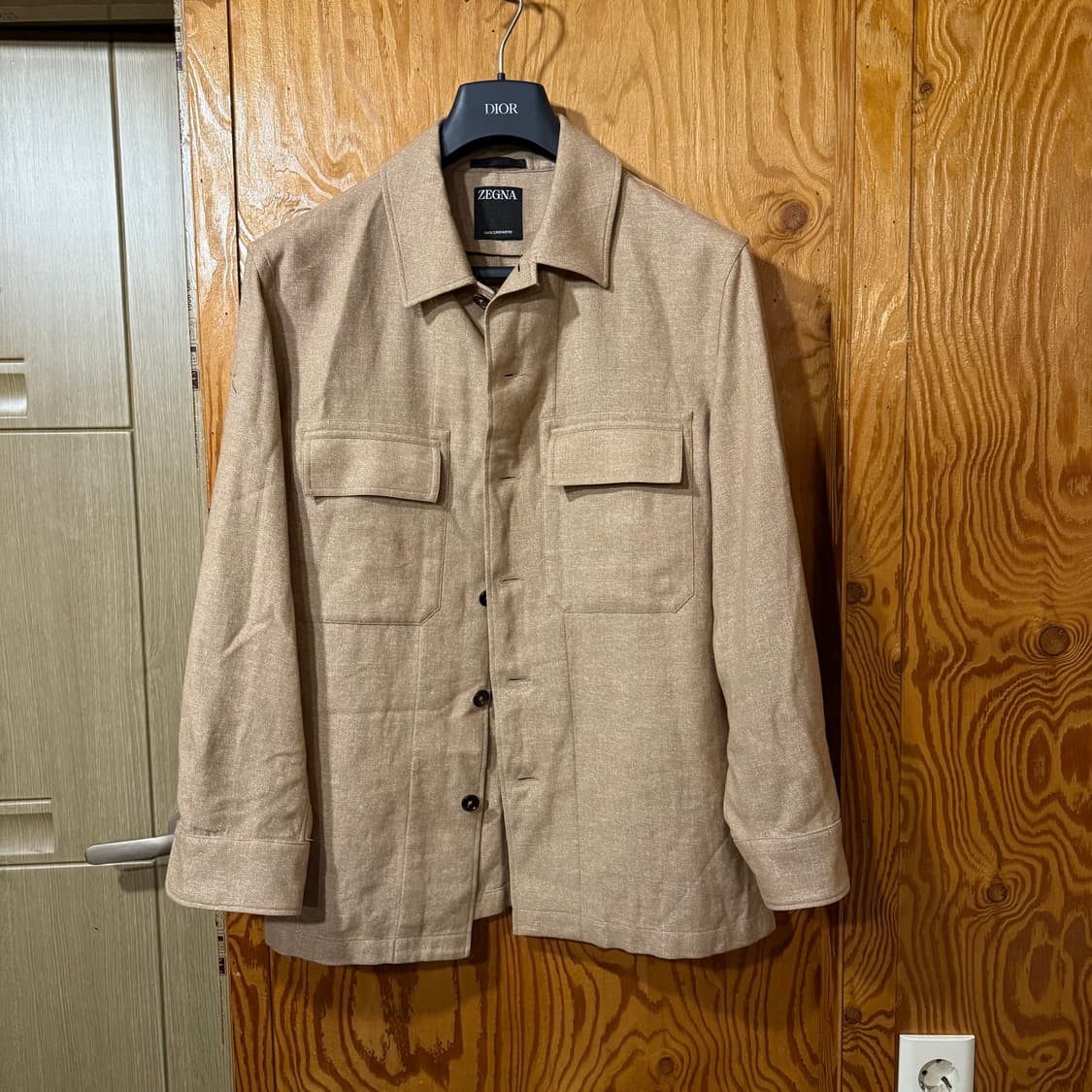 제냐 2023 f/w 오아시 캐시미어리노 셔츠 자켓 상품이미지4