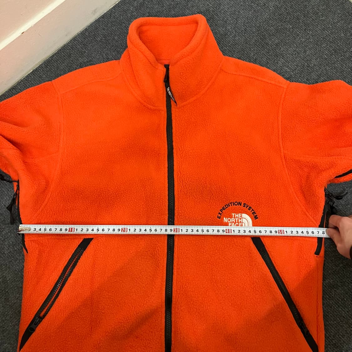 N184 노스페이스 익스페디션 플리스 후리스 오렌지 상품이미지8