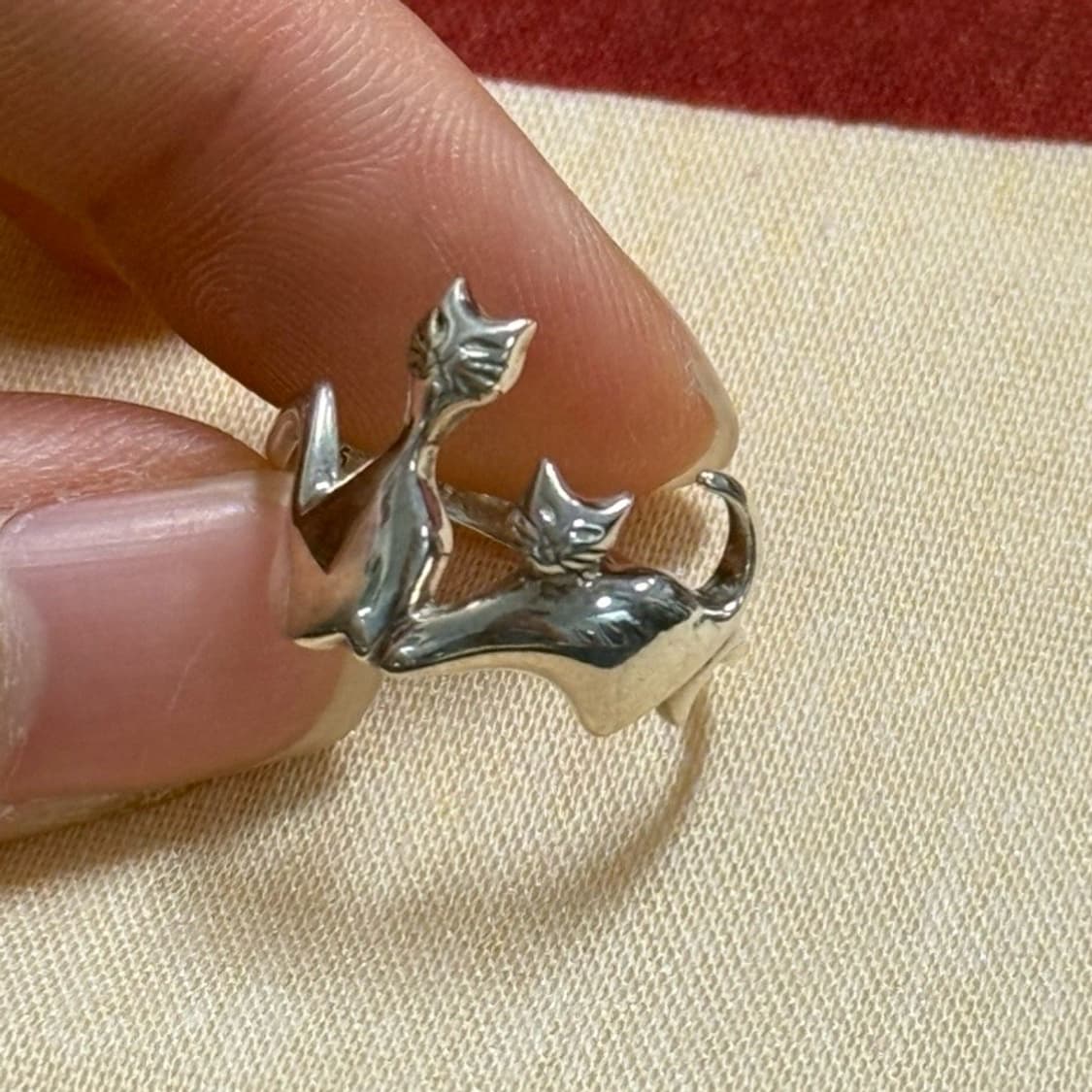 Silver 925 cat ring 실버링 상품이미지1