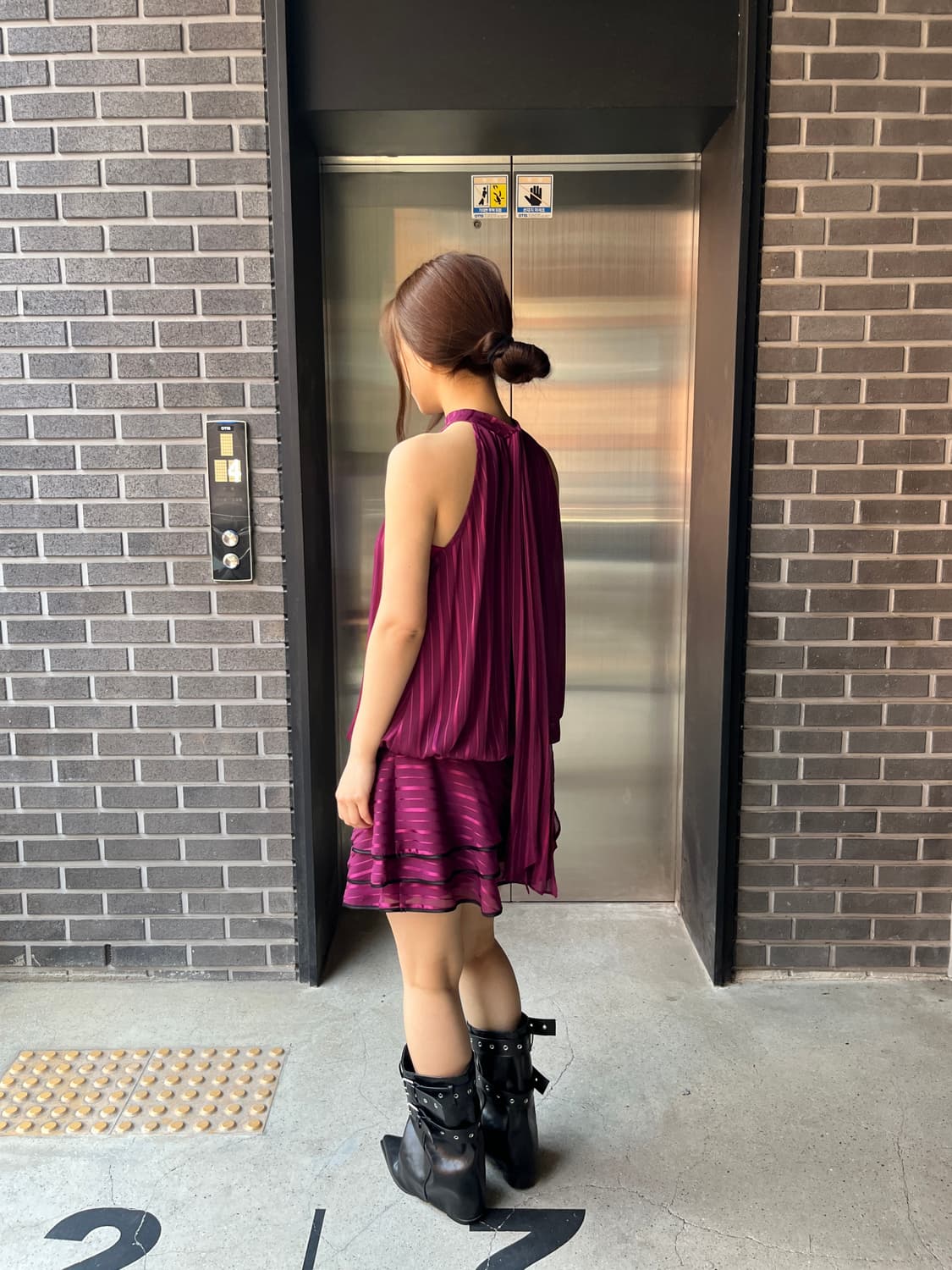 Scot Club 홀터넥 원피스 상품이미지3