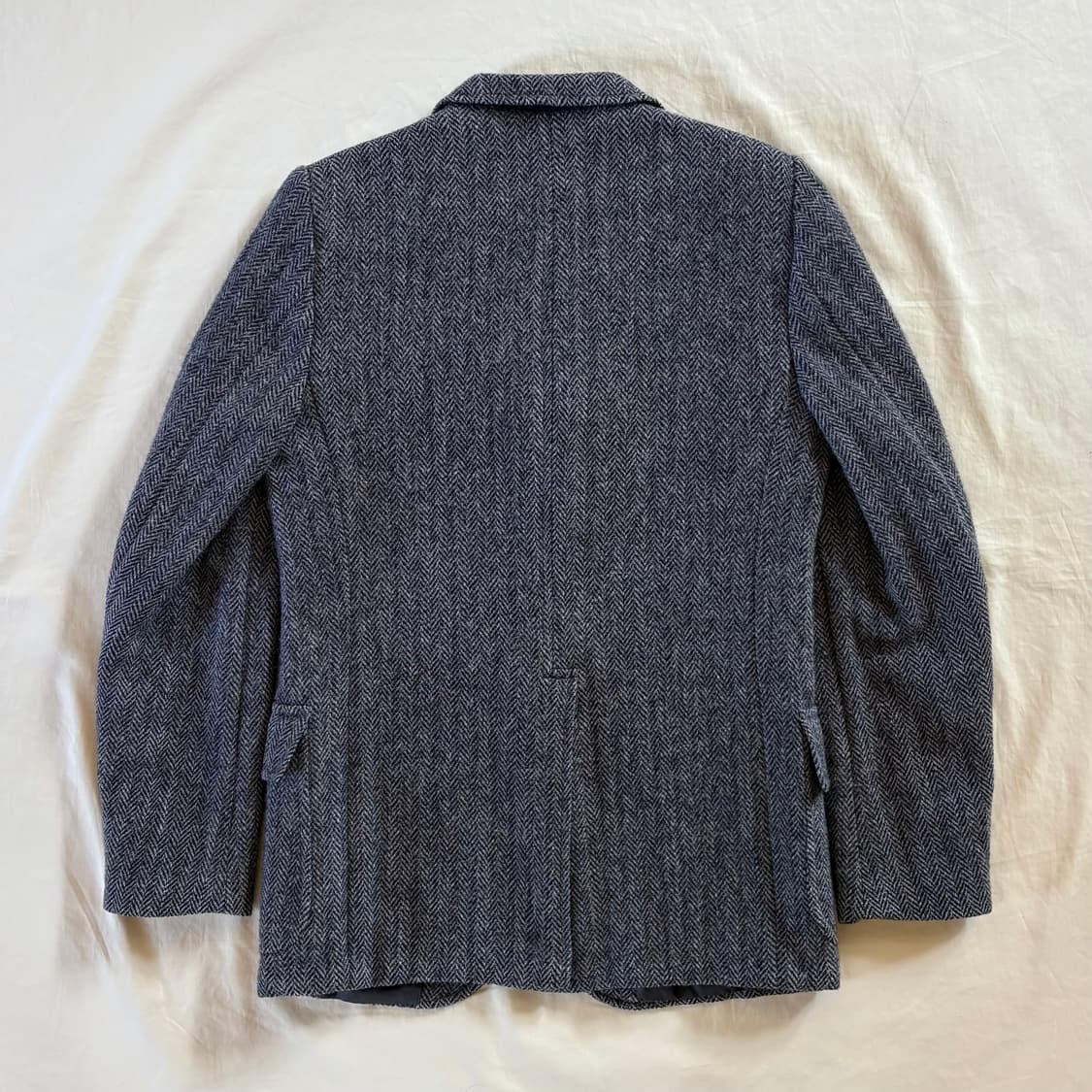 60s USA Eddie Bauer Harris Tweed 헤링본 자켓 상품이미지9