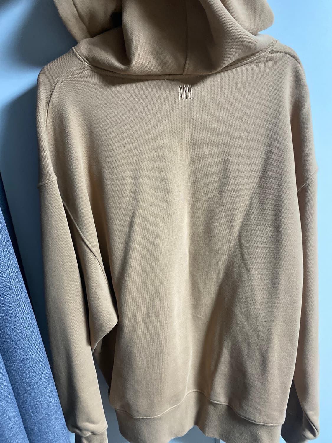 Ami 베이지 후드 L사이즈 상품이미지3
