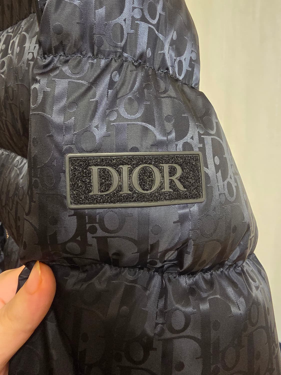 [구매 1주] 디올 오블리크 패딩 블랙 48사이즈 상품이미지5
