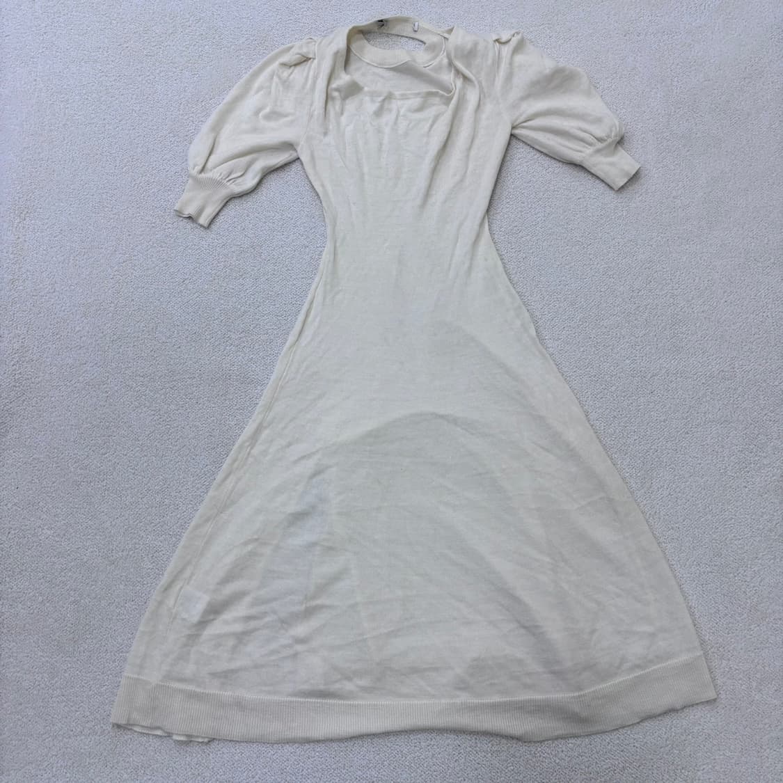 S 빈티지 니트 캐시미어 원피스 0312E 상품이미지1