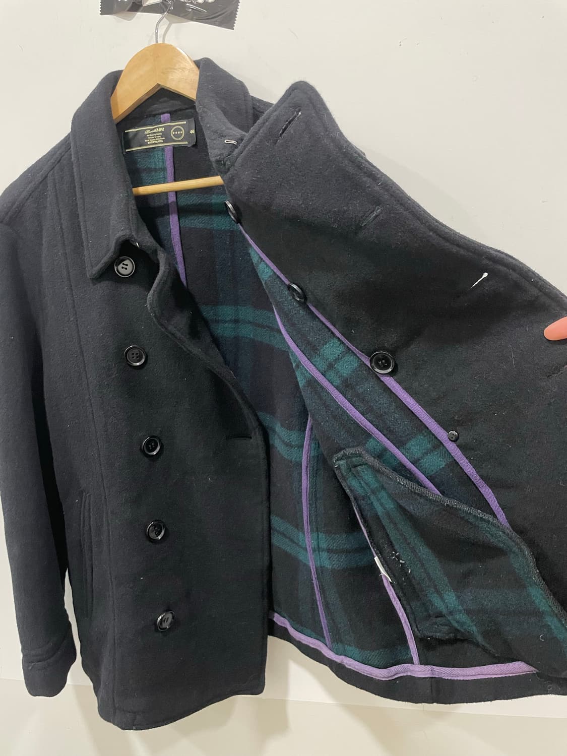 Jpn BreathMINT 울 피 코트 자켓 상품이미지6