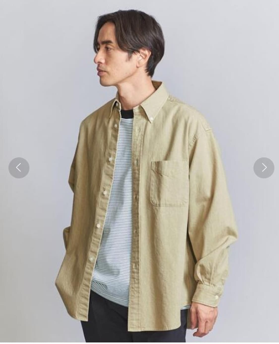 유나이티드 애로우즈 데님셔츠 상품이미지2