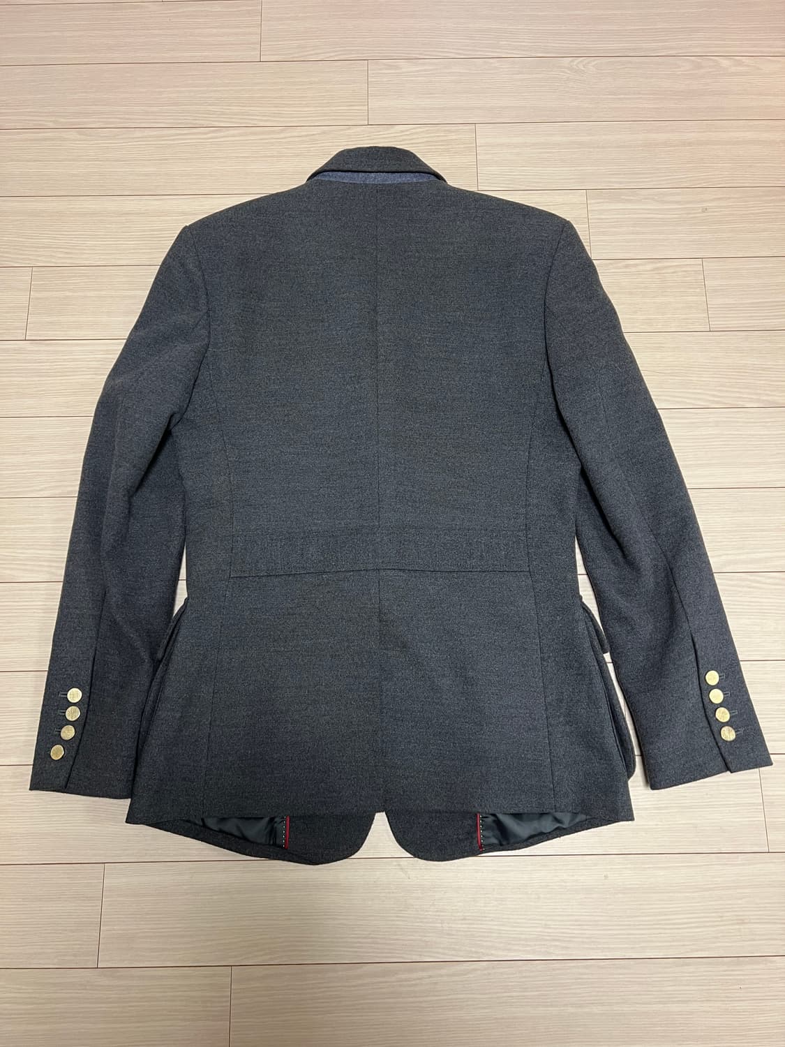 하이엔드 울 블렌드 클래식 블레이저 / 그레이 / 50 상품이미지2