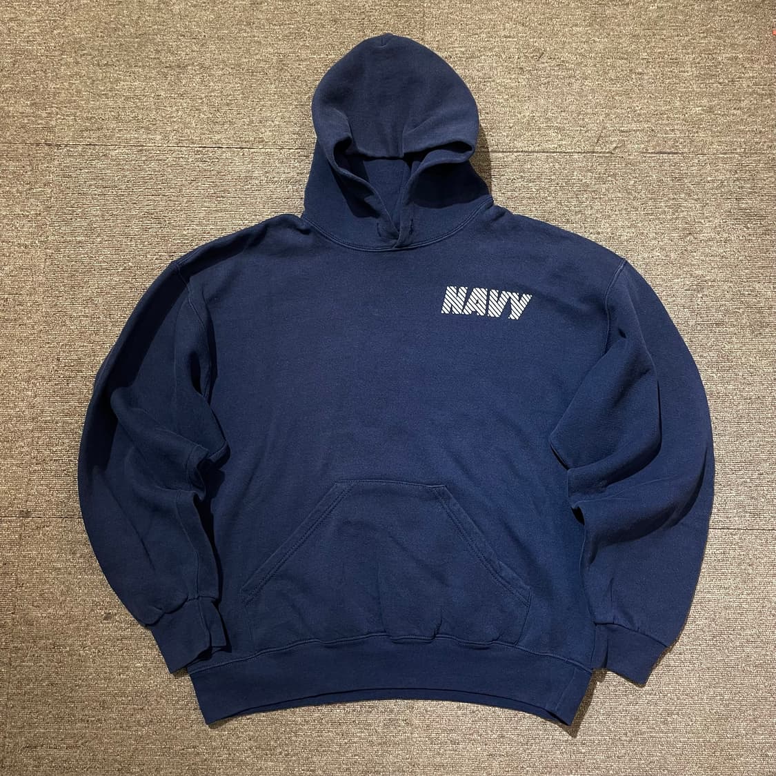 (L) USA Soffe NAVY 밀리터리 미해군 후드티 상품이미지1