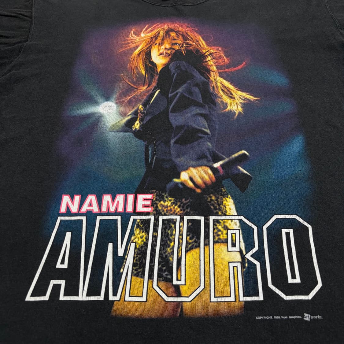 아무로 나미에 90s 빈티지 반팔 티셔츠 105 xl 상품이미지3