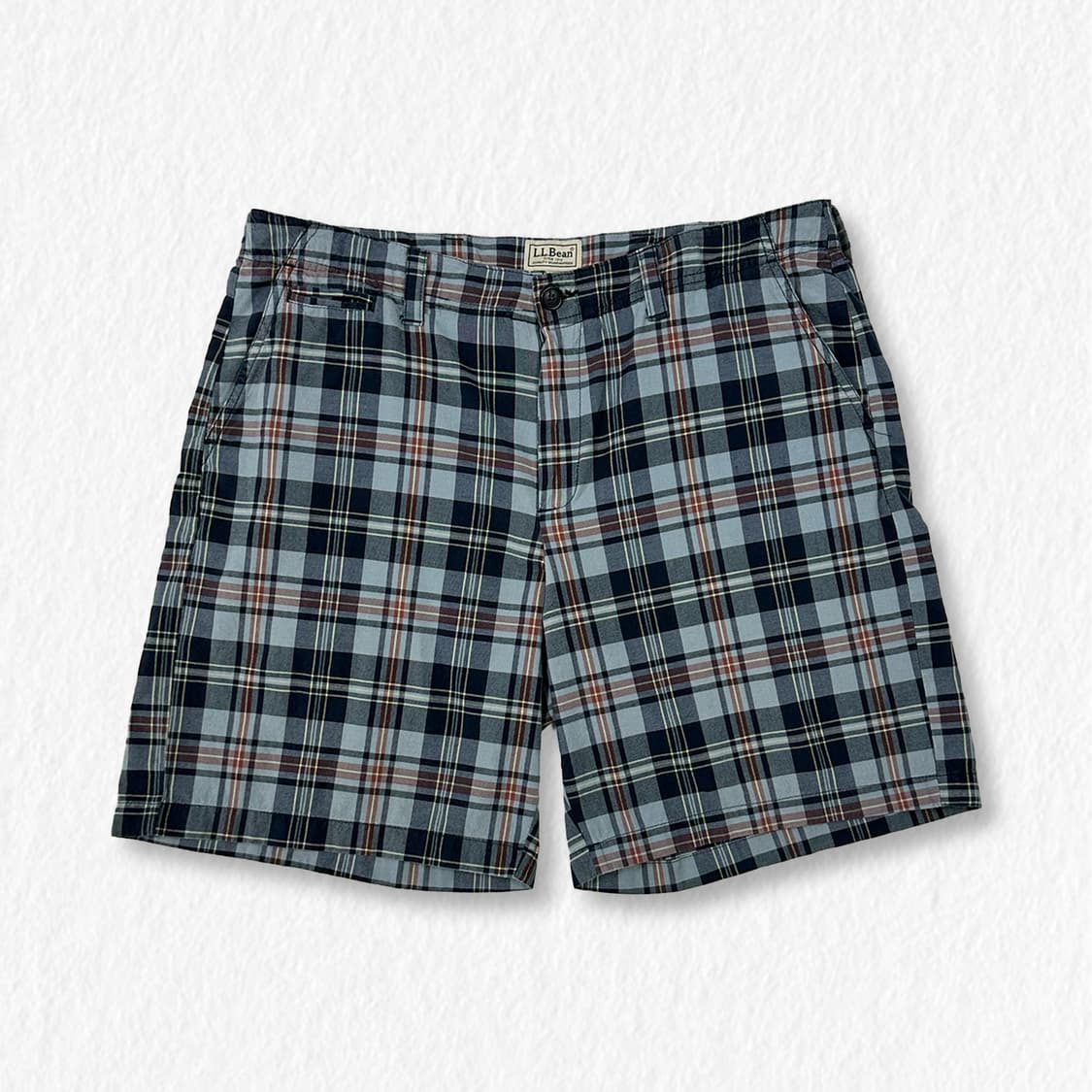 LLBEAN 아메카지 체크 쇼츠 상품이미지1